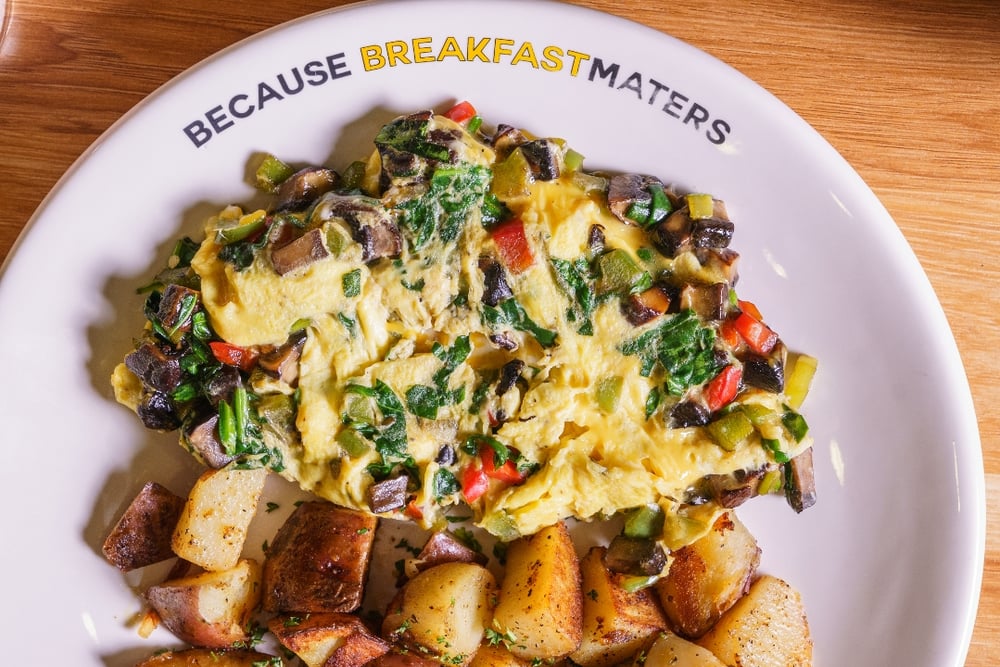 Portobello Omelette