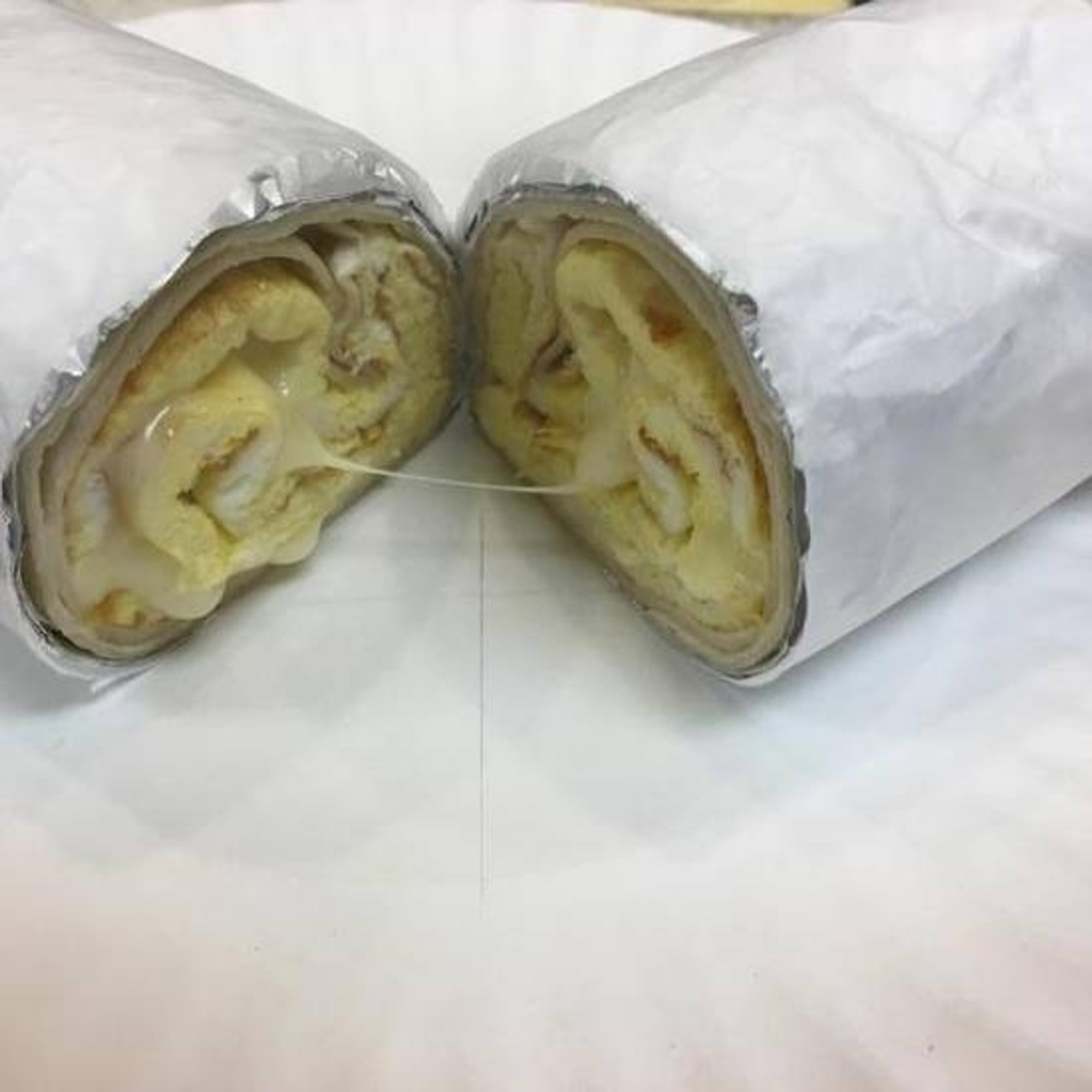 Cheese Omelette Wrap