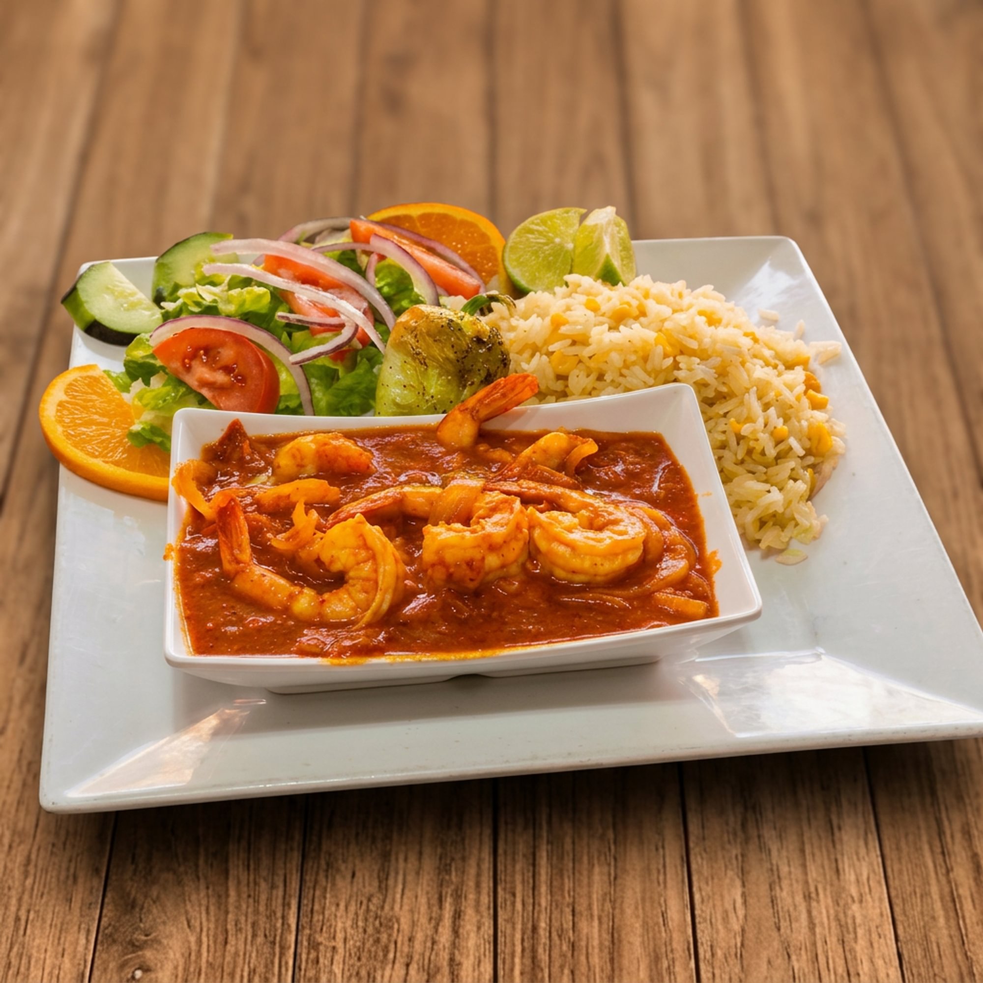 Camarones a la Diabla