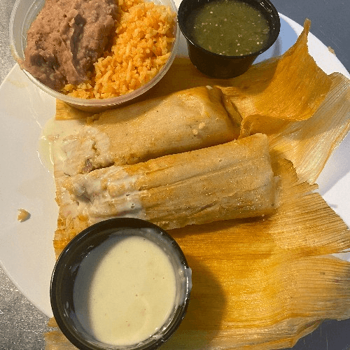 Tamale plate