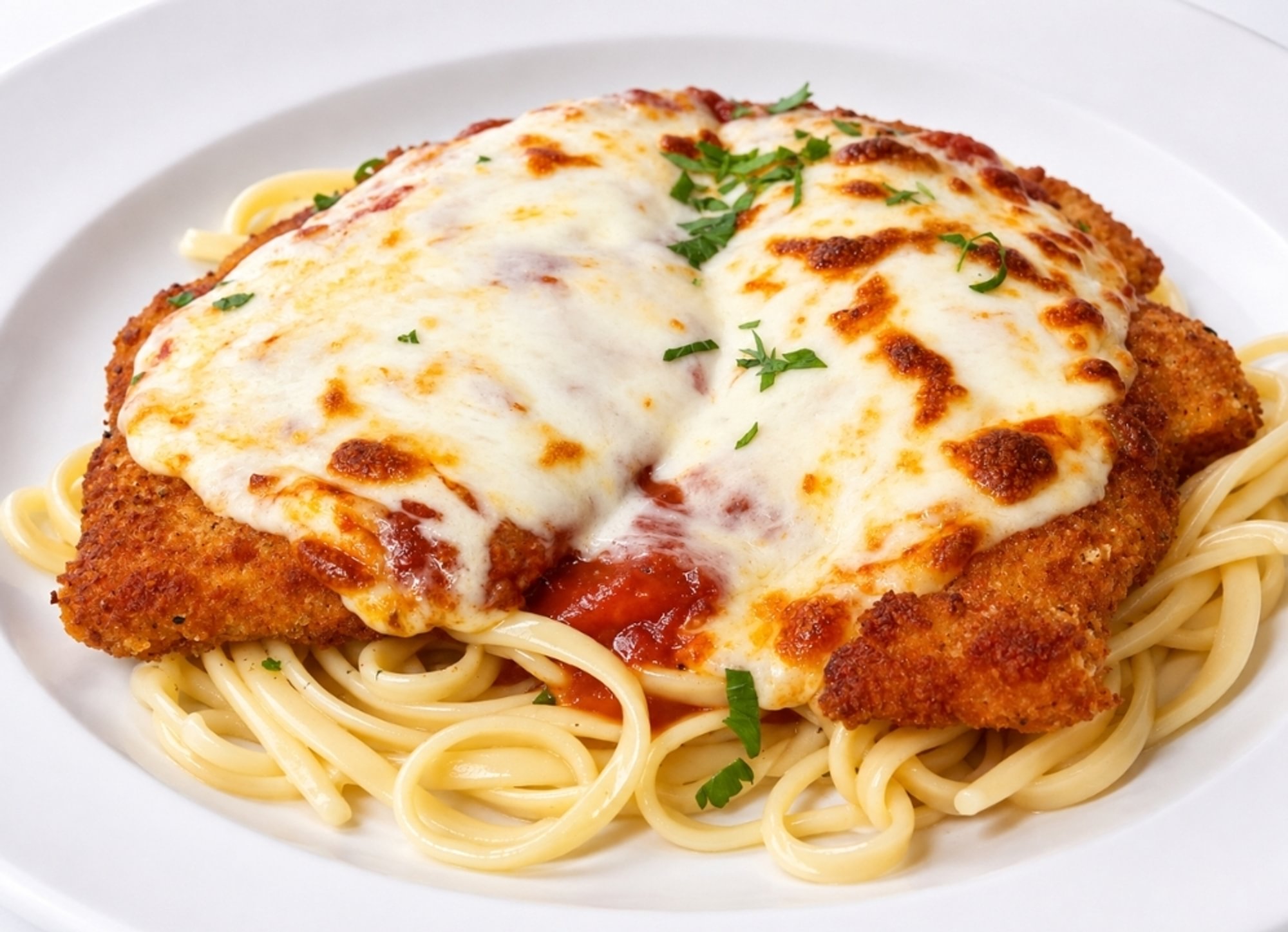 Chicken Parmesan Dinner w/ Pasta