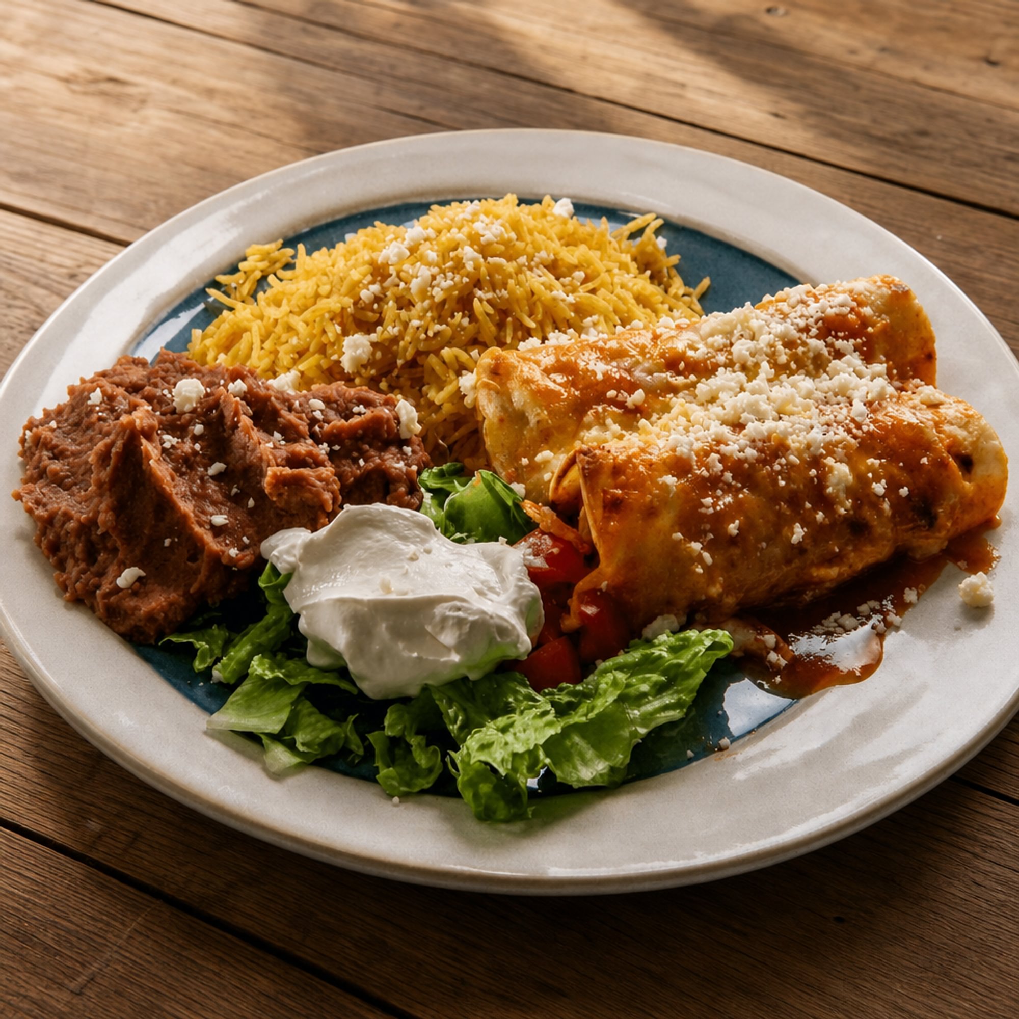 K4. Cheese Enchilada