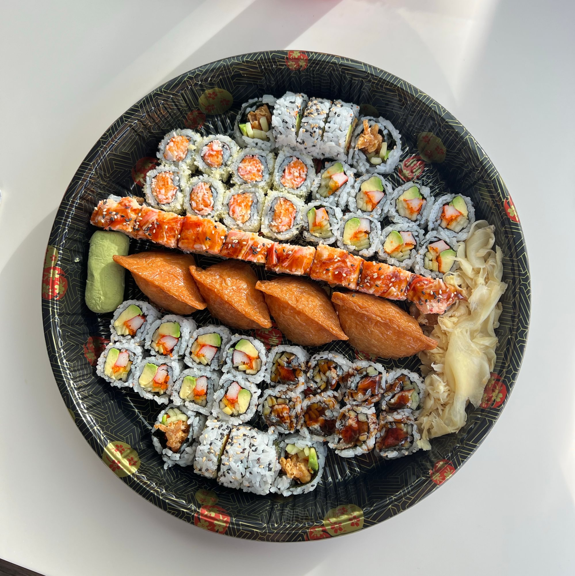 54 Pieces cooked sushi