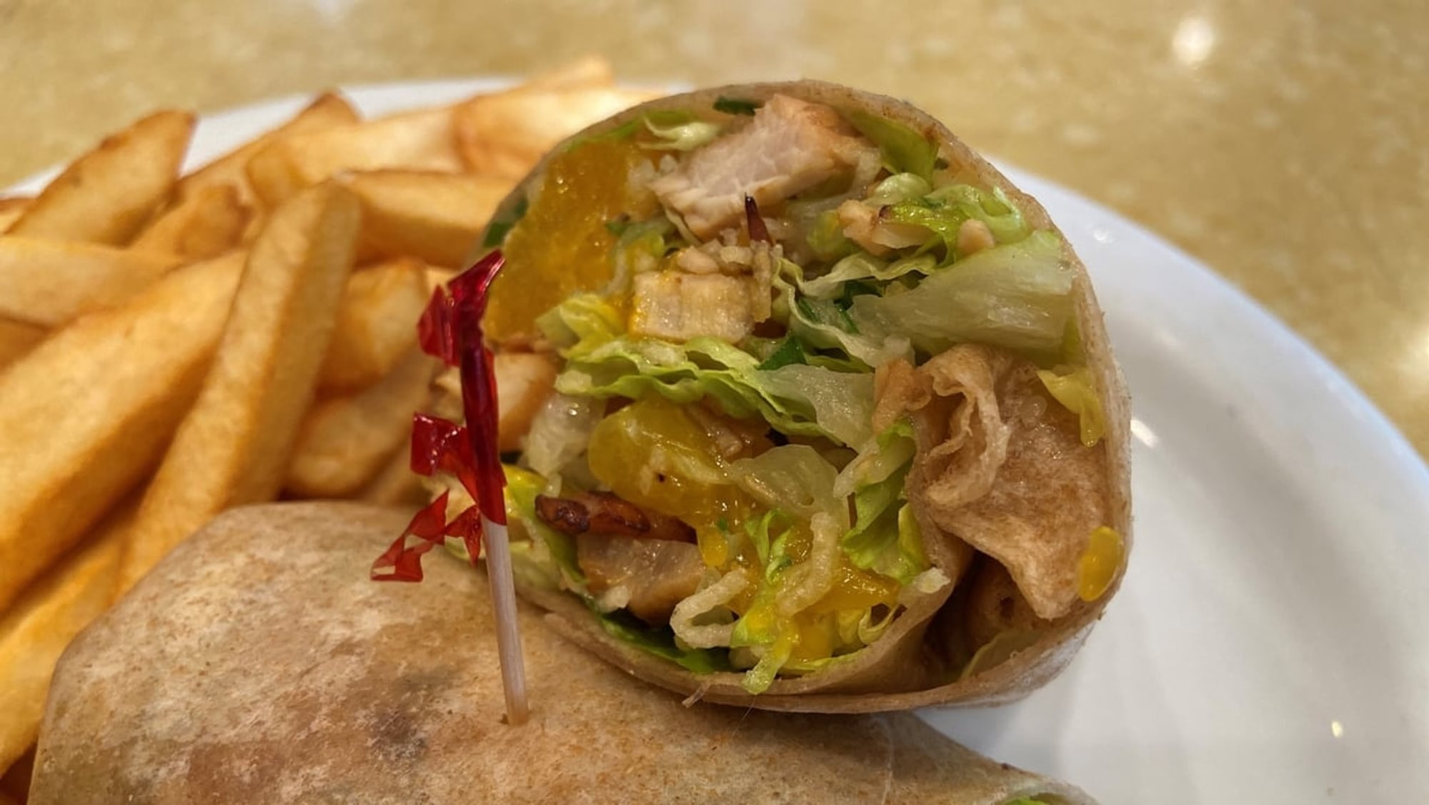 Chinese Chicken Wrap