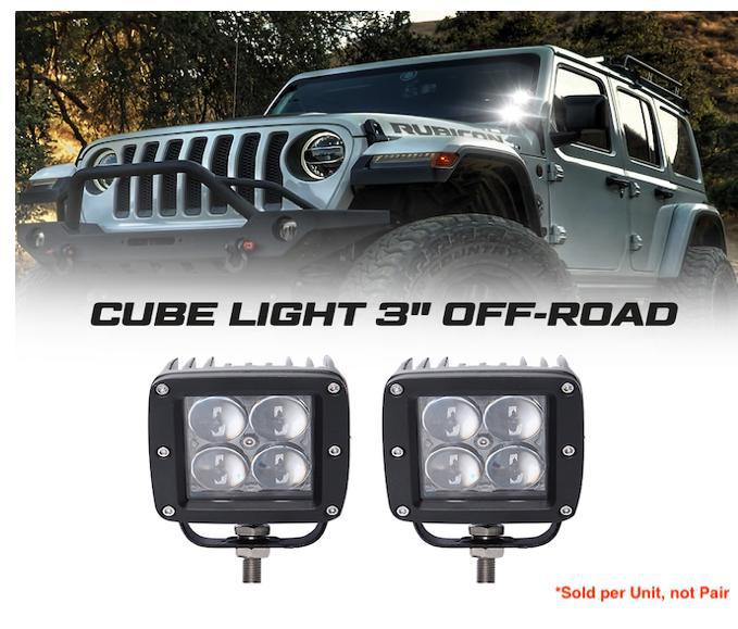 3" Cube Light Spot Beam