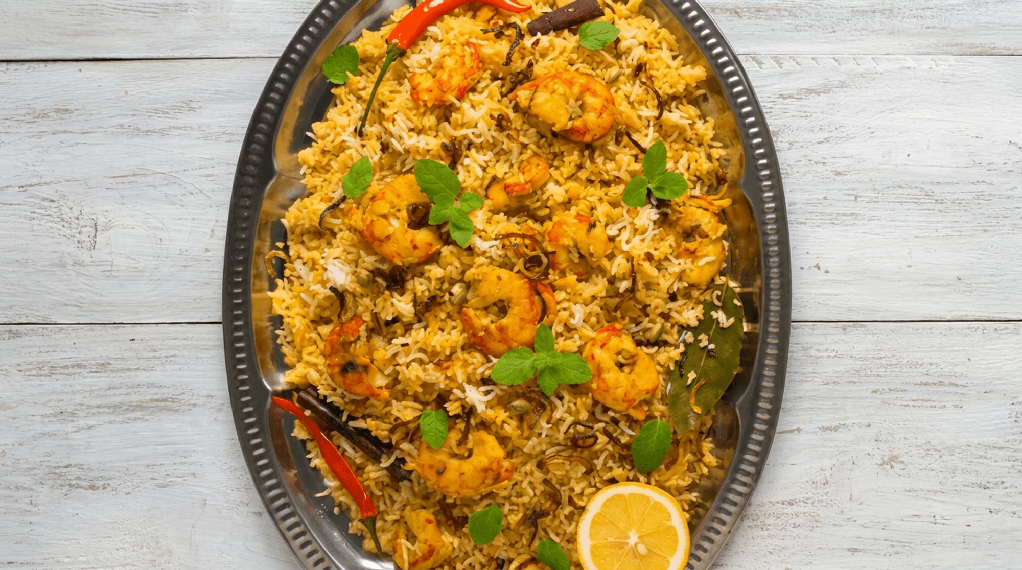 Shrimp Biryani