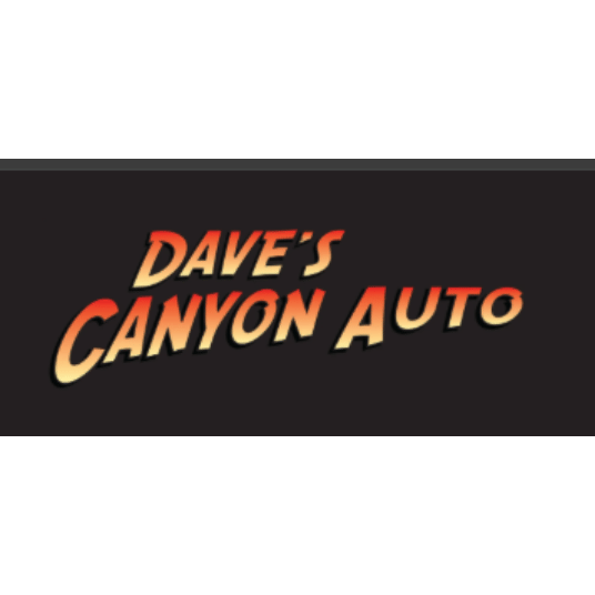 Dave's Canyon Auto service Logo