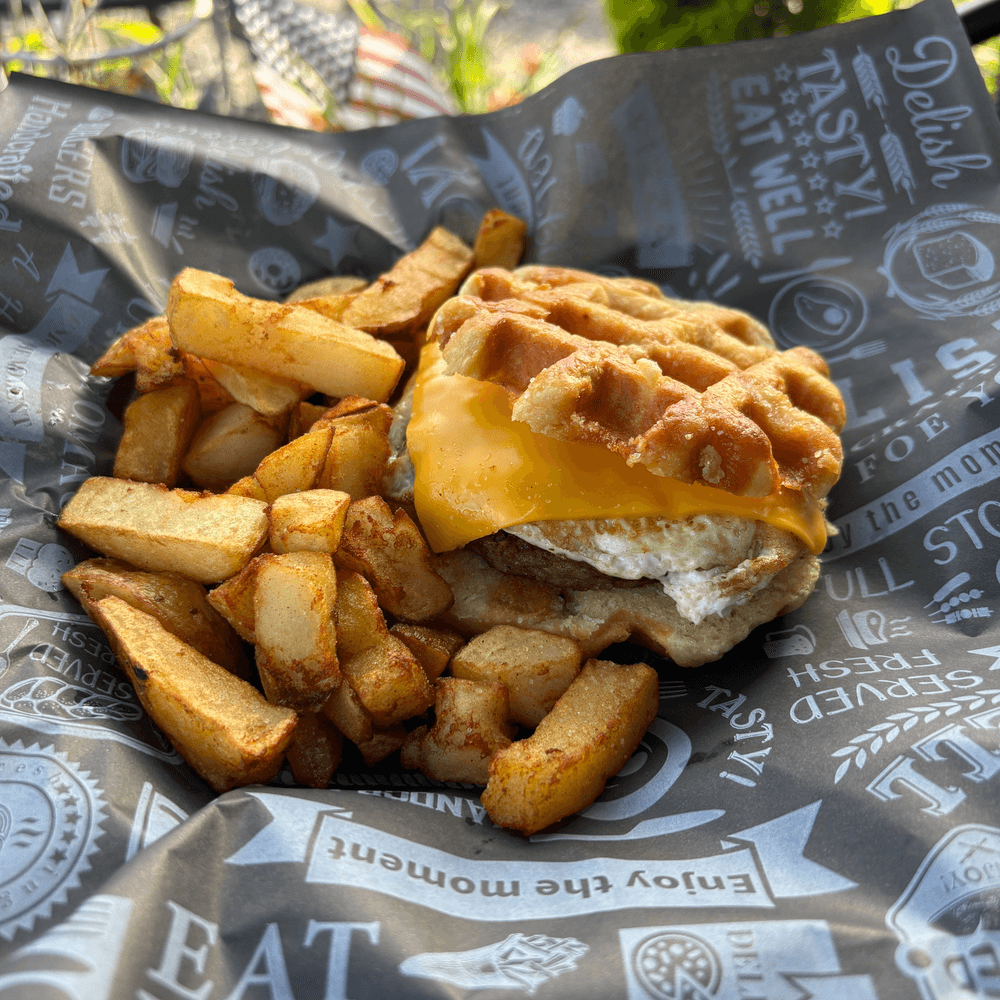 Gourmet Waffle Sandwich