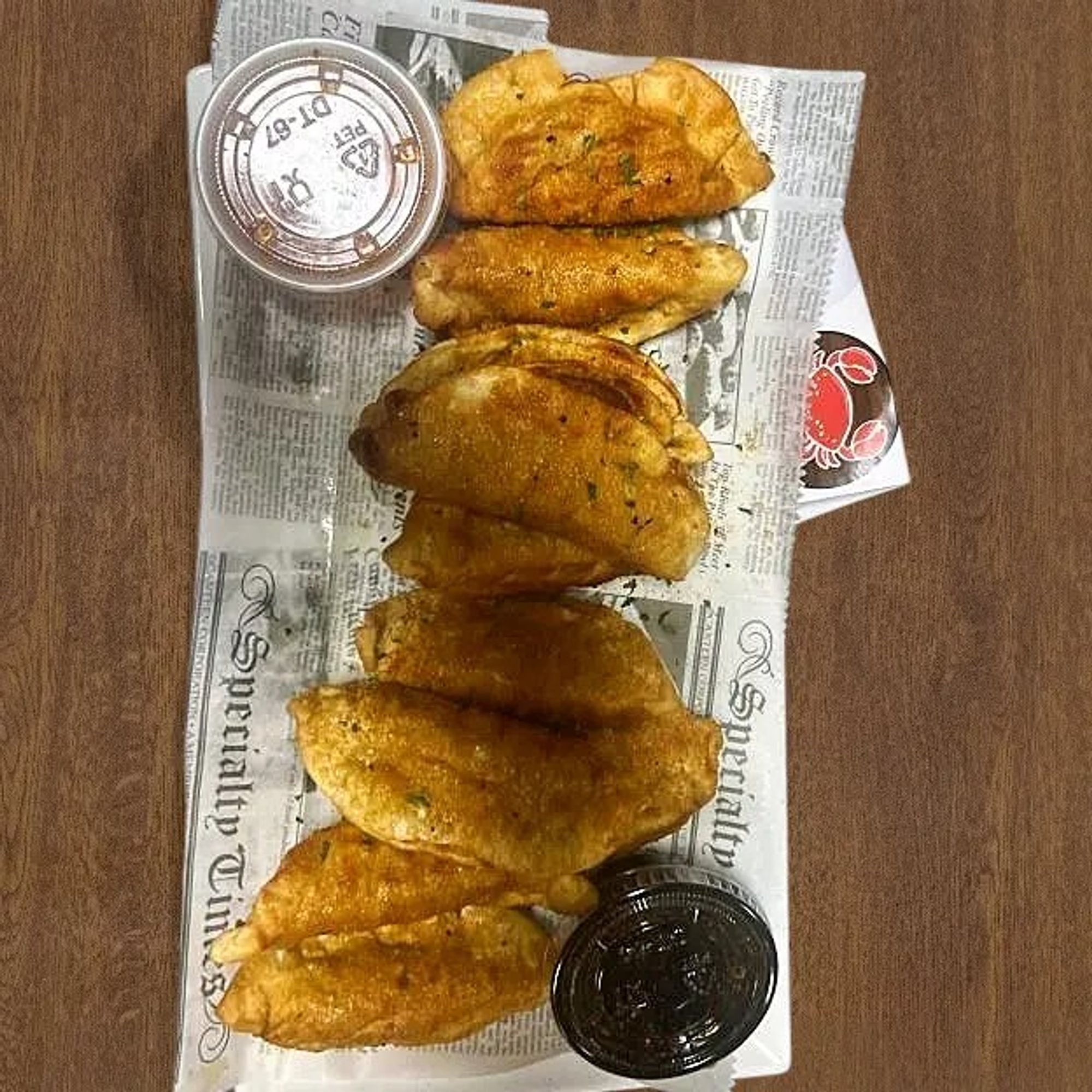 Cajun Pot Stickers