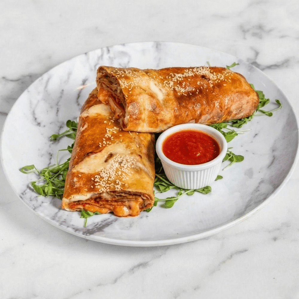 Eggplant Parmigiana Stuffed Bread