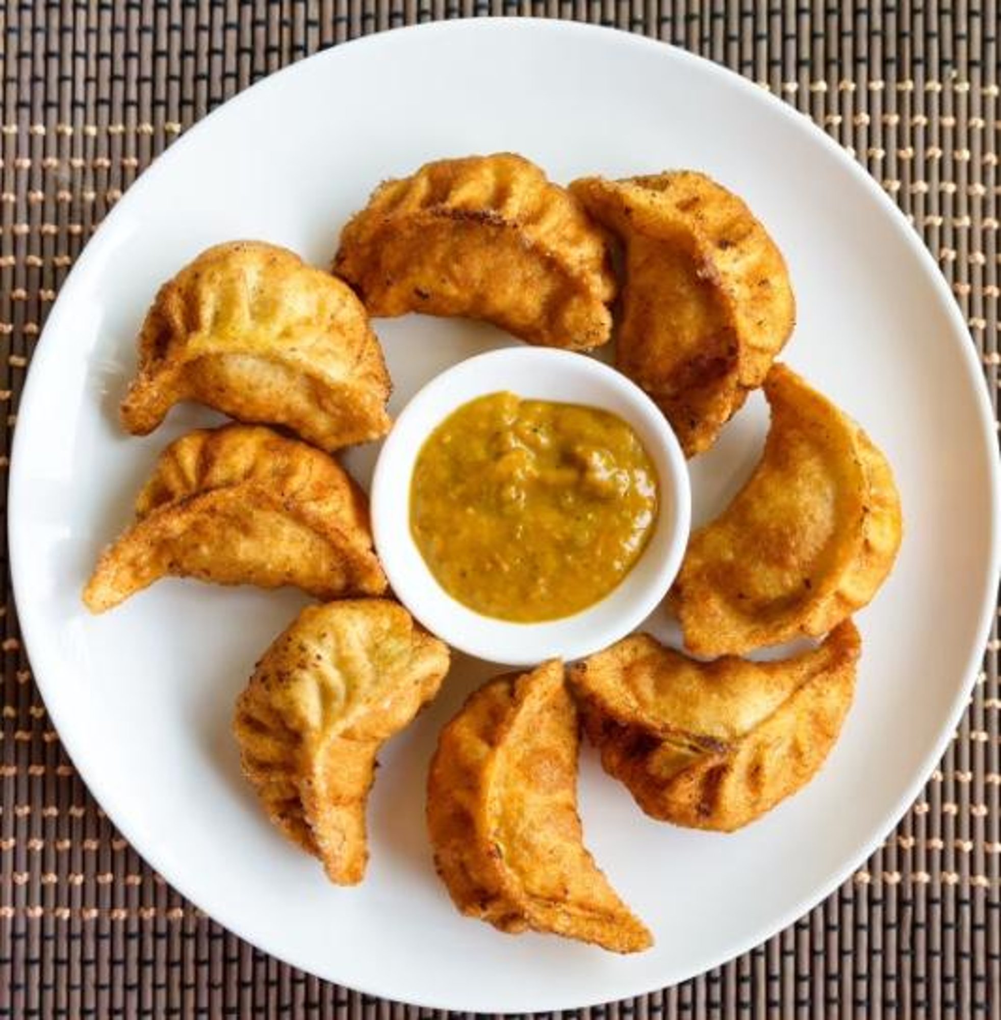 Fried Paneer Momos