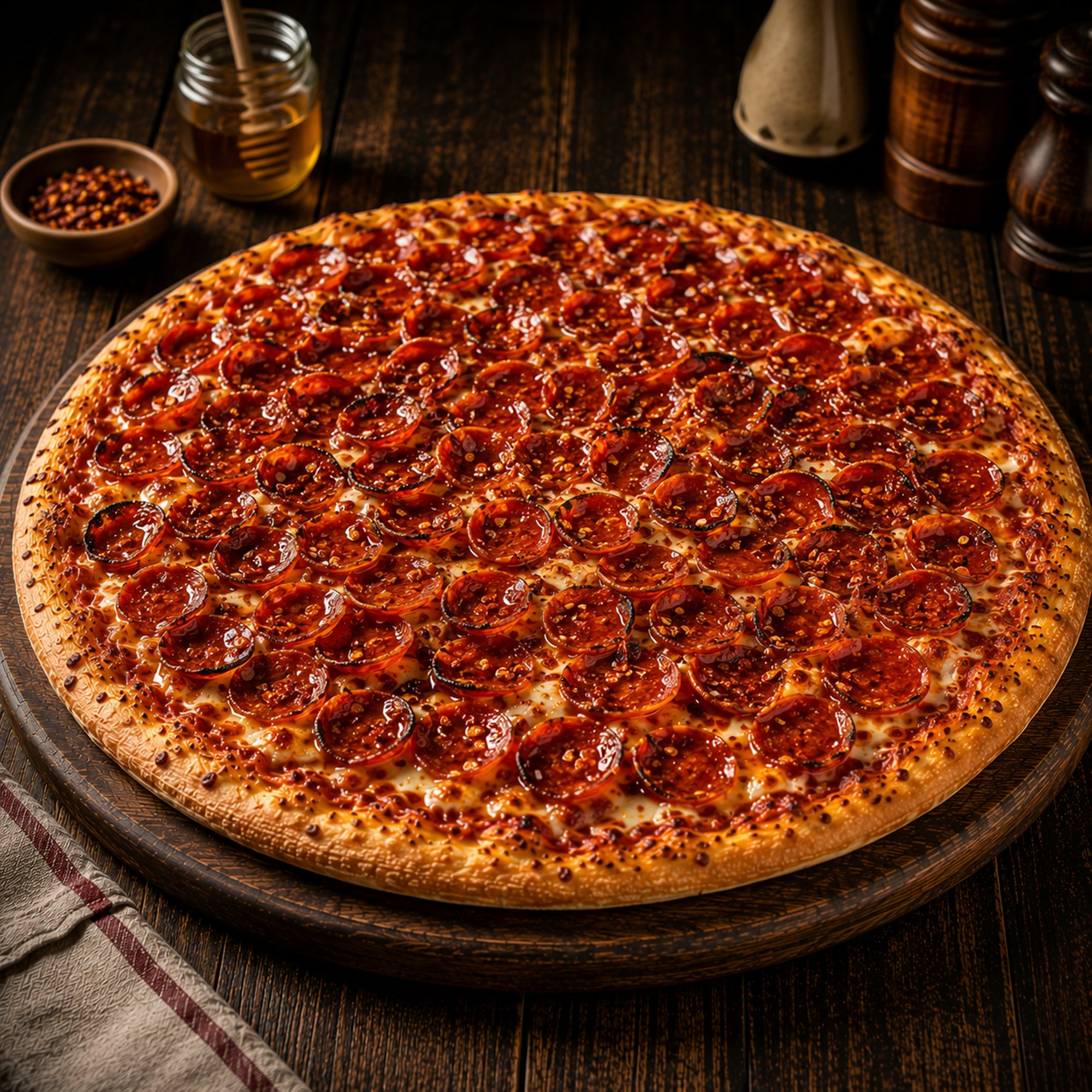 Spicy Hot Honey Pepperoni