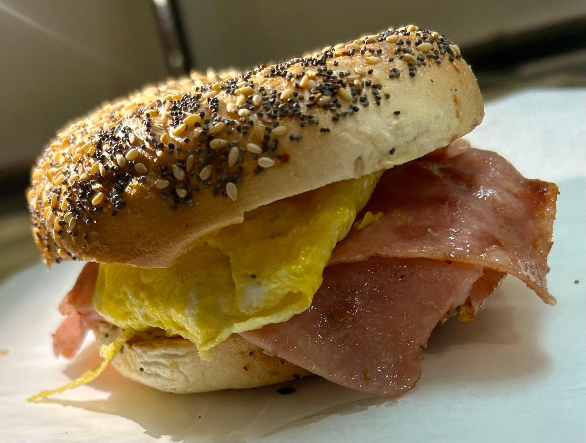Ham Egg & Cheese