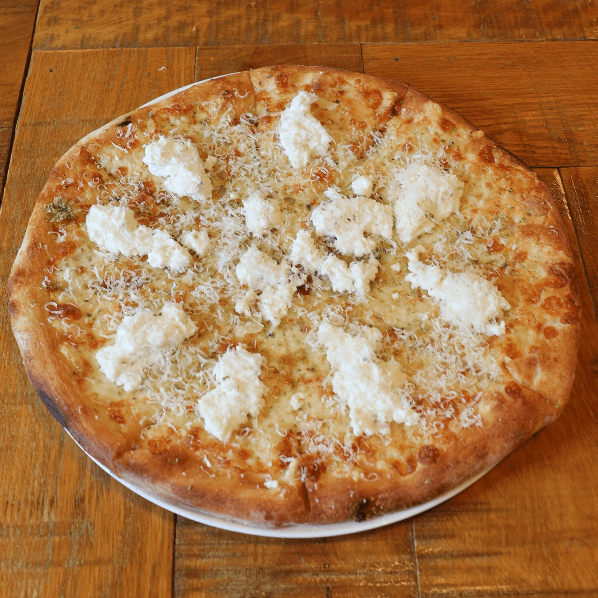 White Pie Pizza