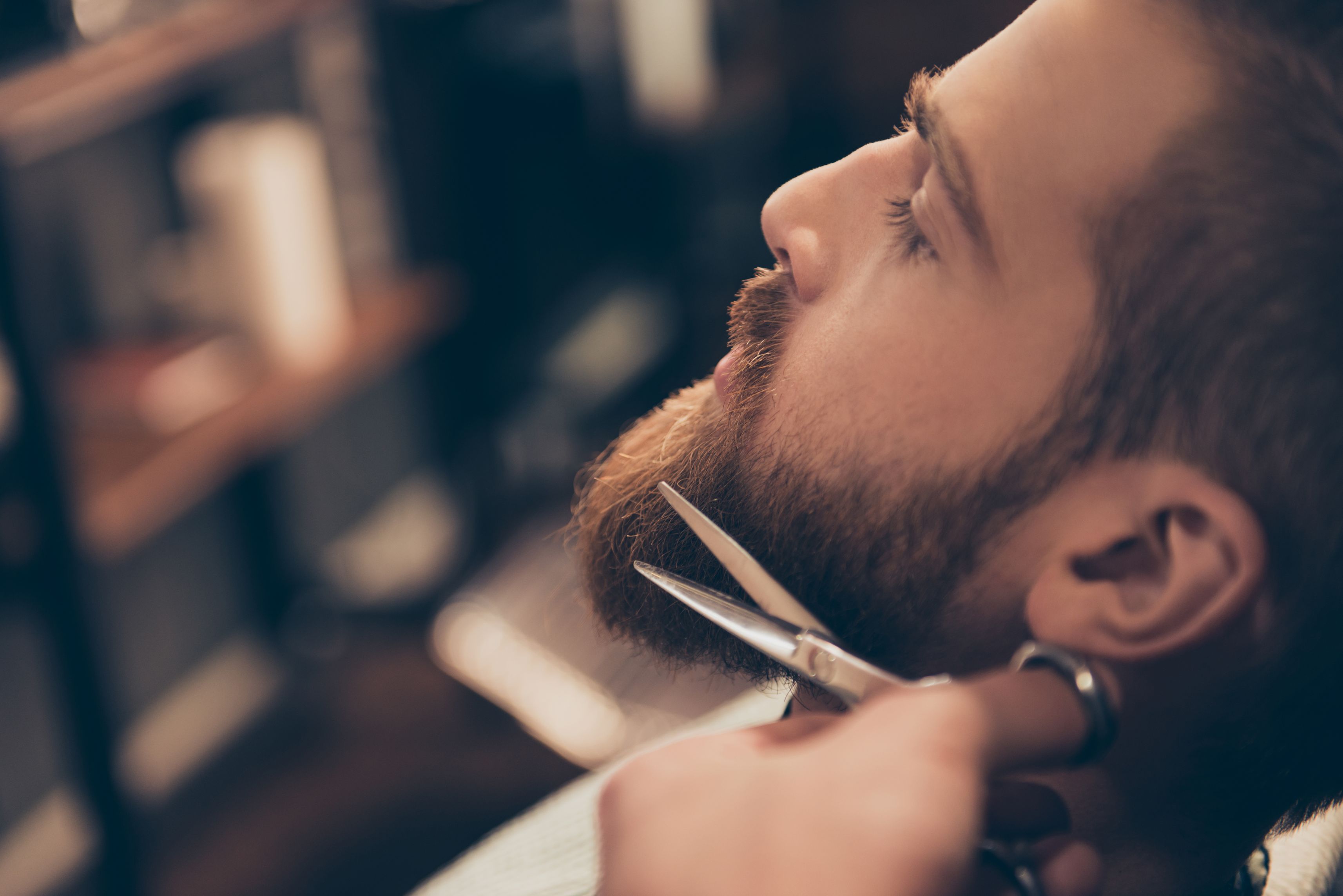 Soins de la barbe et coupe de barbe