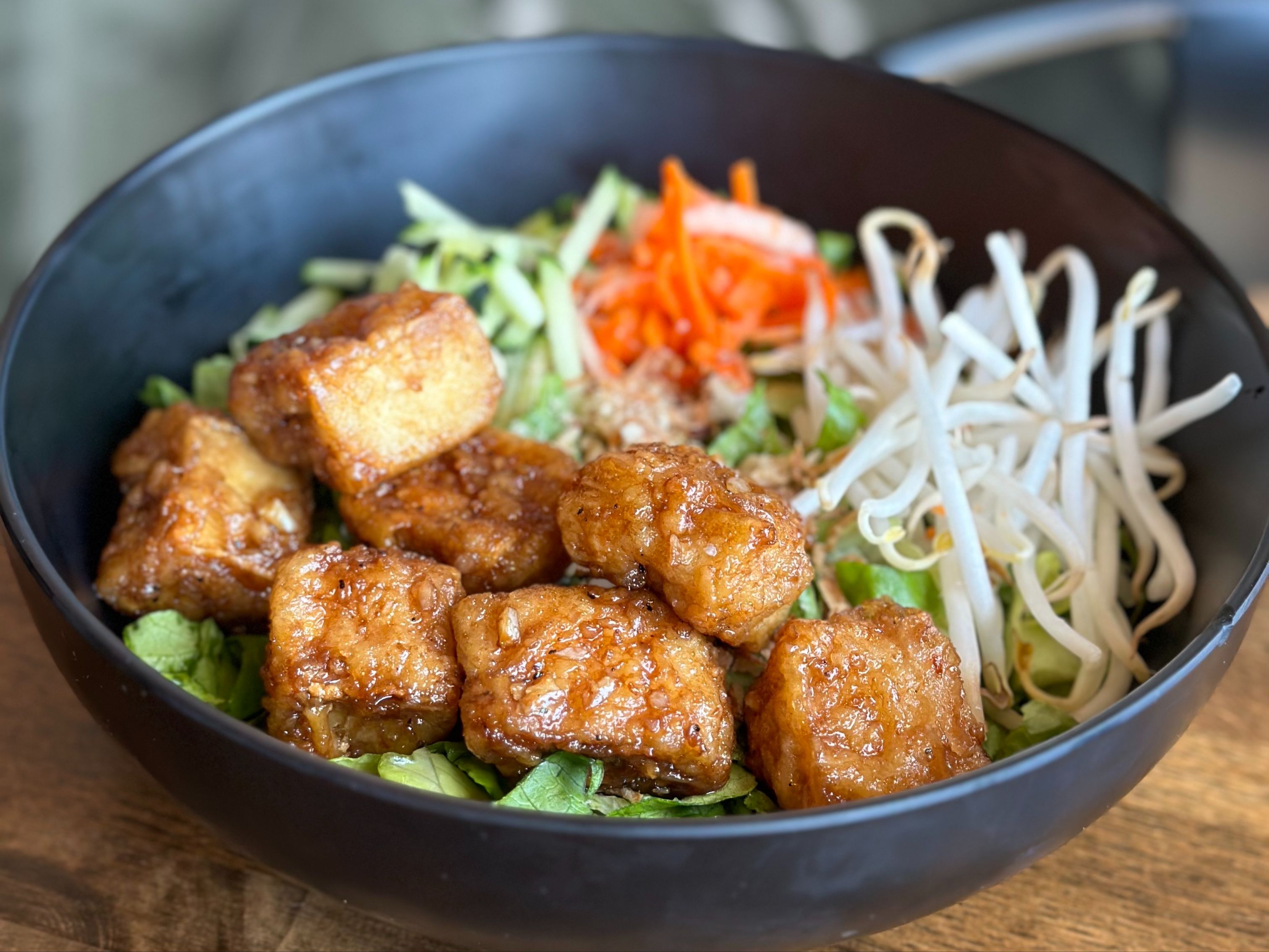 Crispy Tofu Salad
