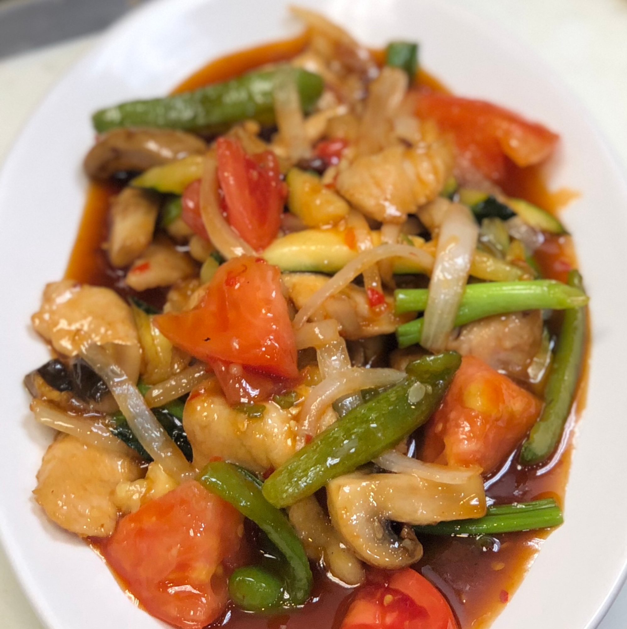 Thai Sweet & Sour (Pad Preaw Wan)