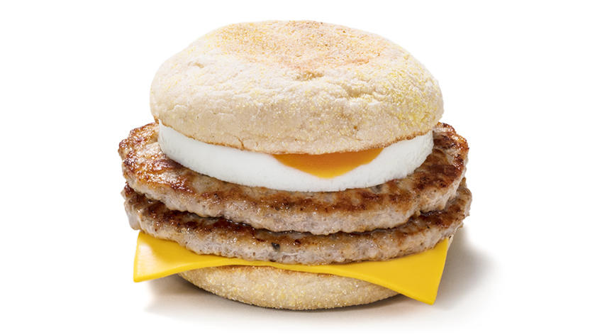 Double Sausage & Egg McMuffin®
