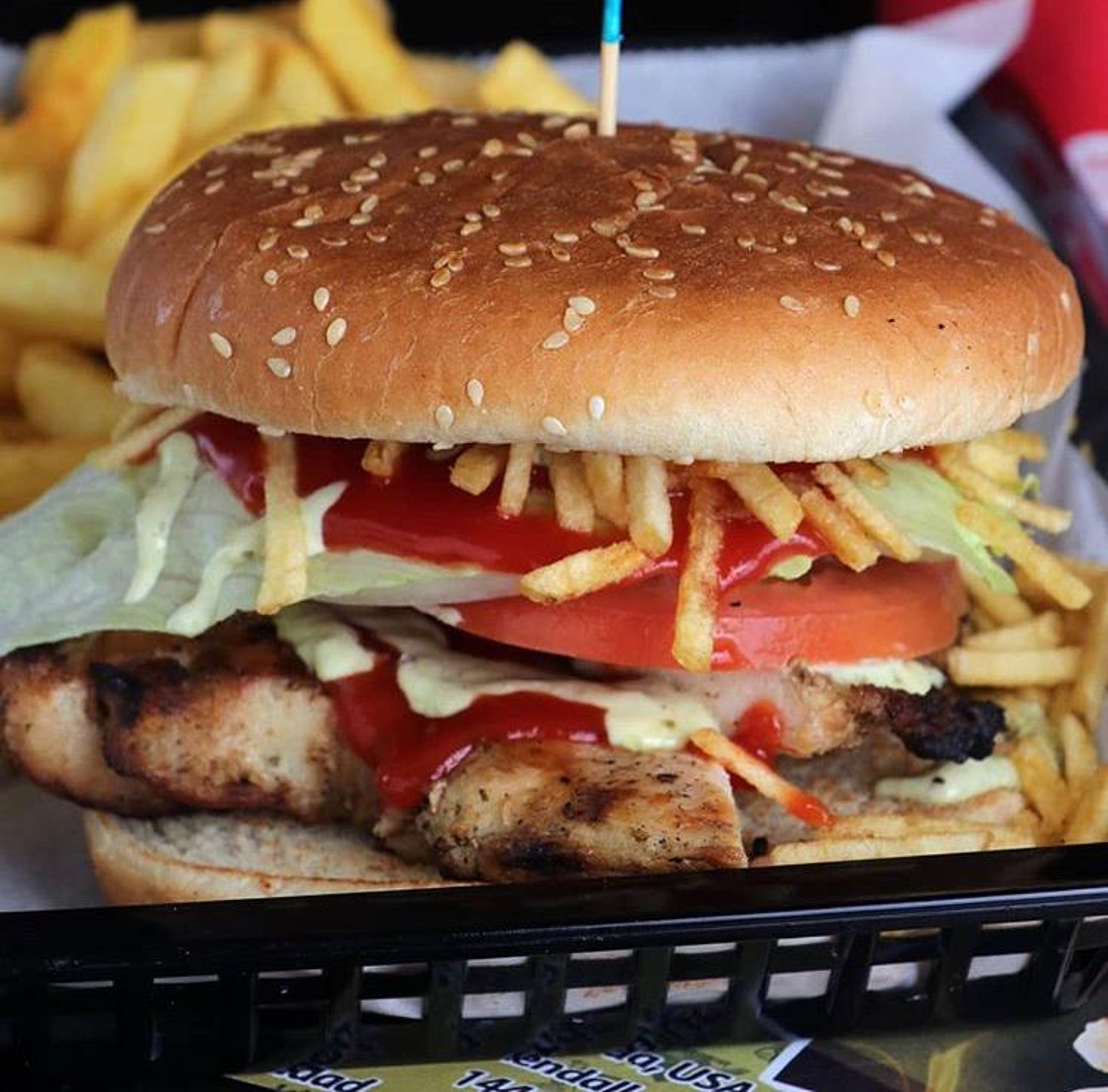 , Chicken Burger
