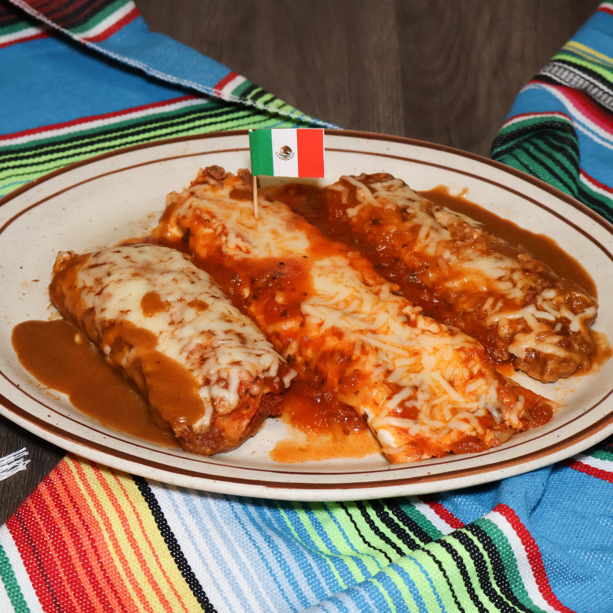 14. Burrito, Enchilada and Tamale