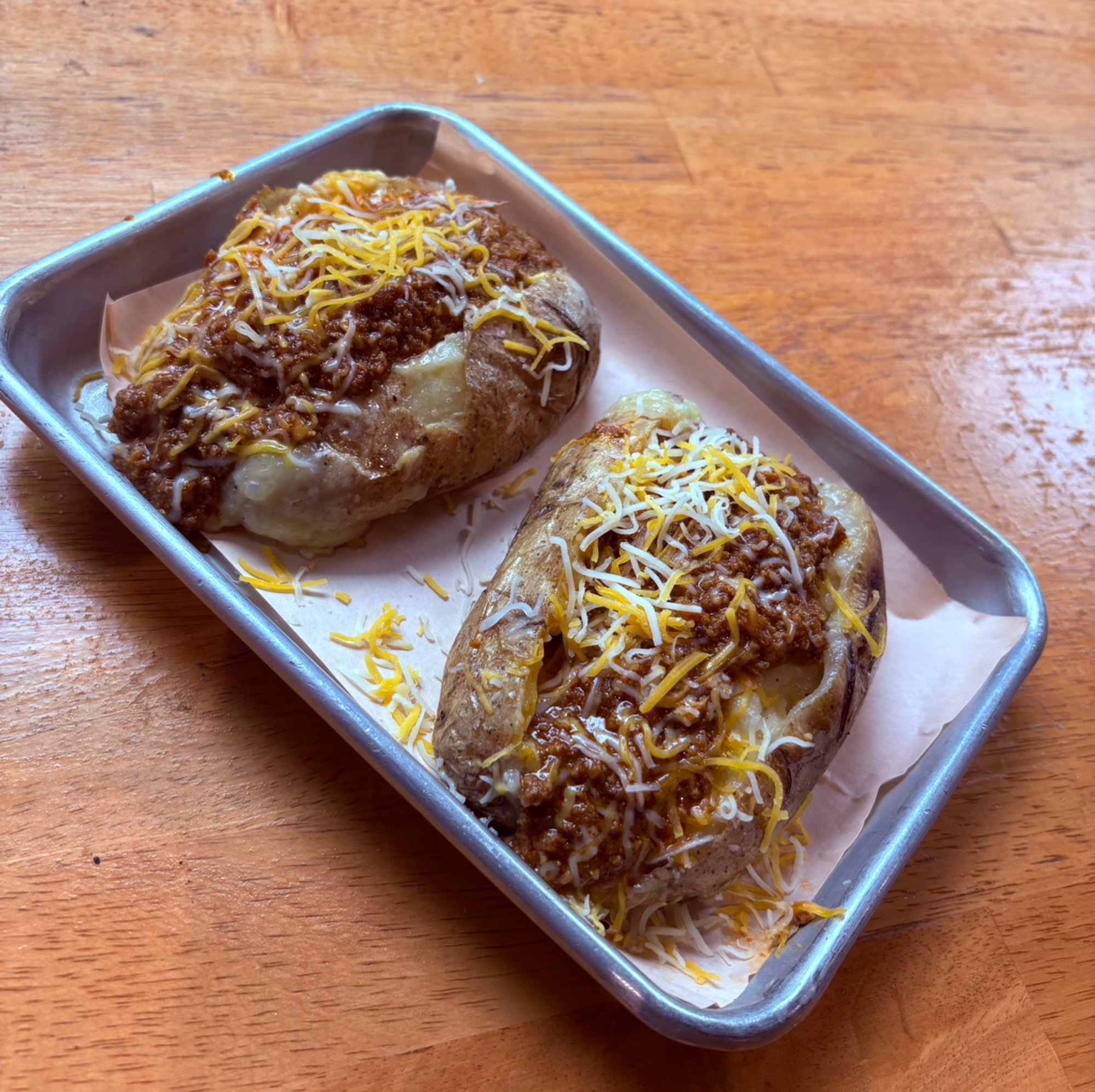 Chili Stuffed Spud