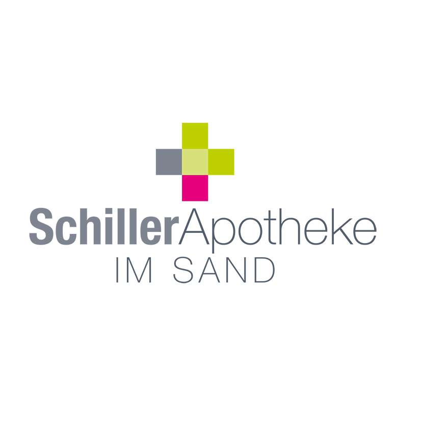 Logo der Schiller Apotheke im Sand