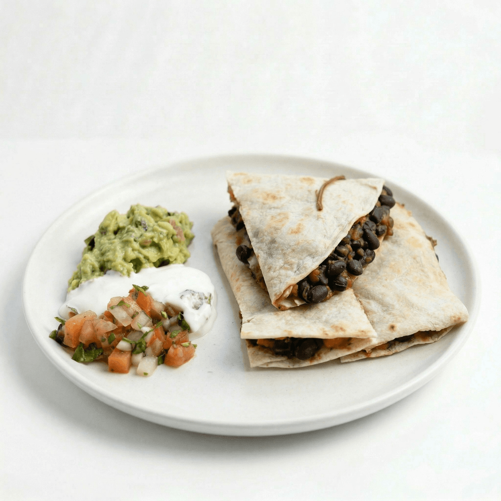 Rice & Bean Quesadilla