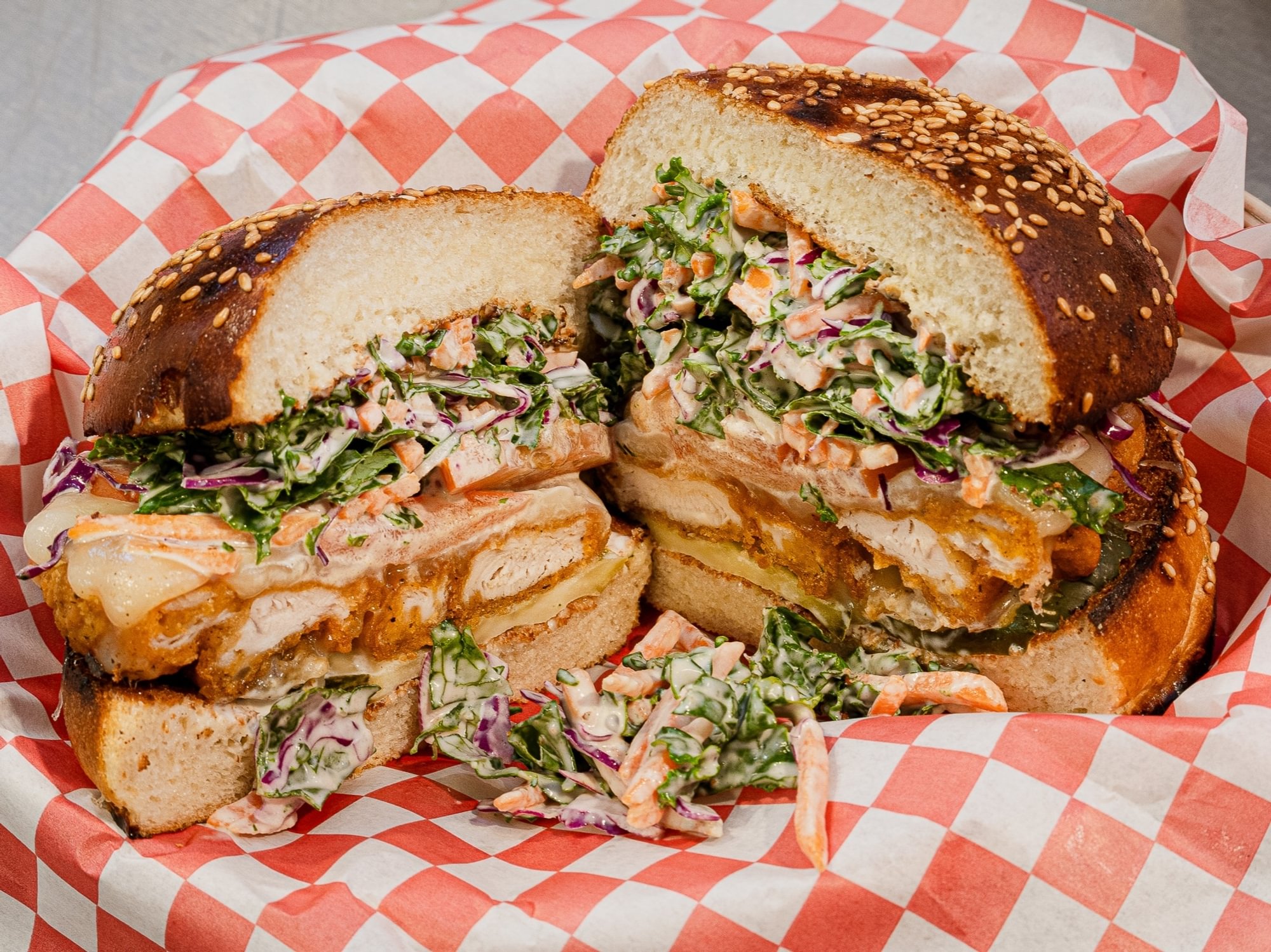 Dervo's Special Fried Chicken Sandwich