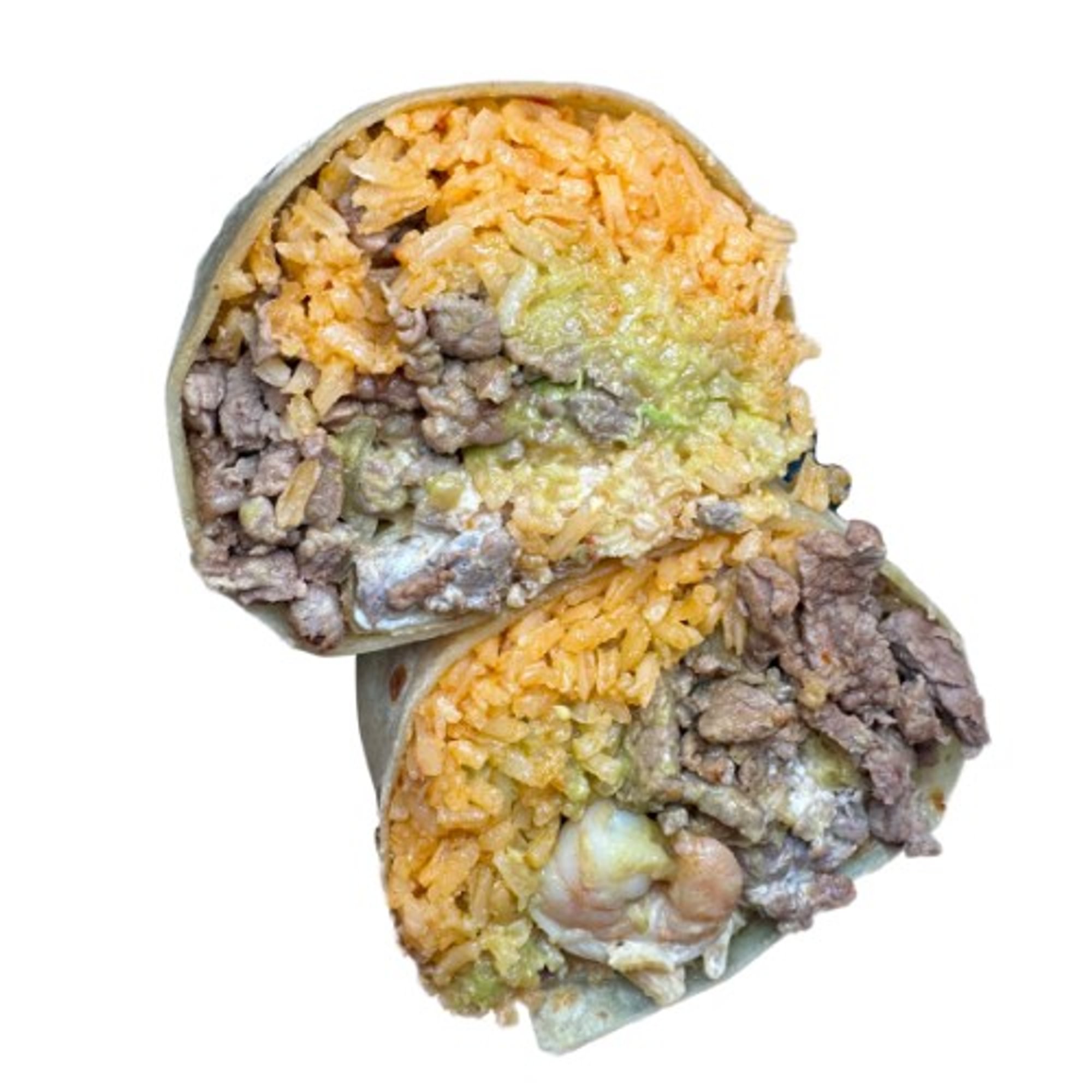 Surf And Turf Burrito