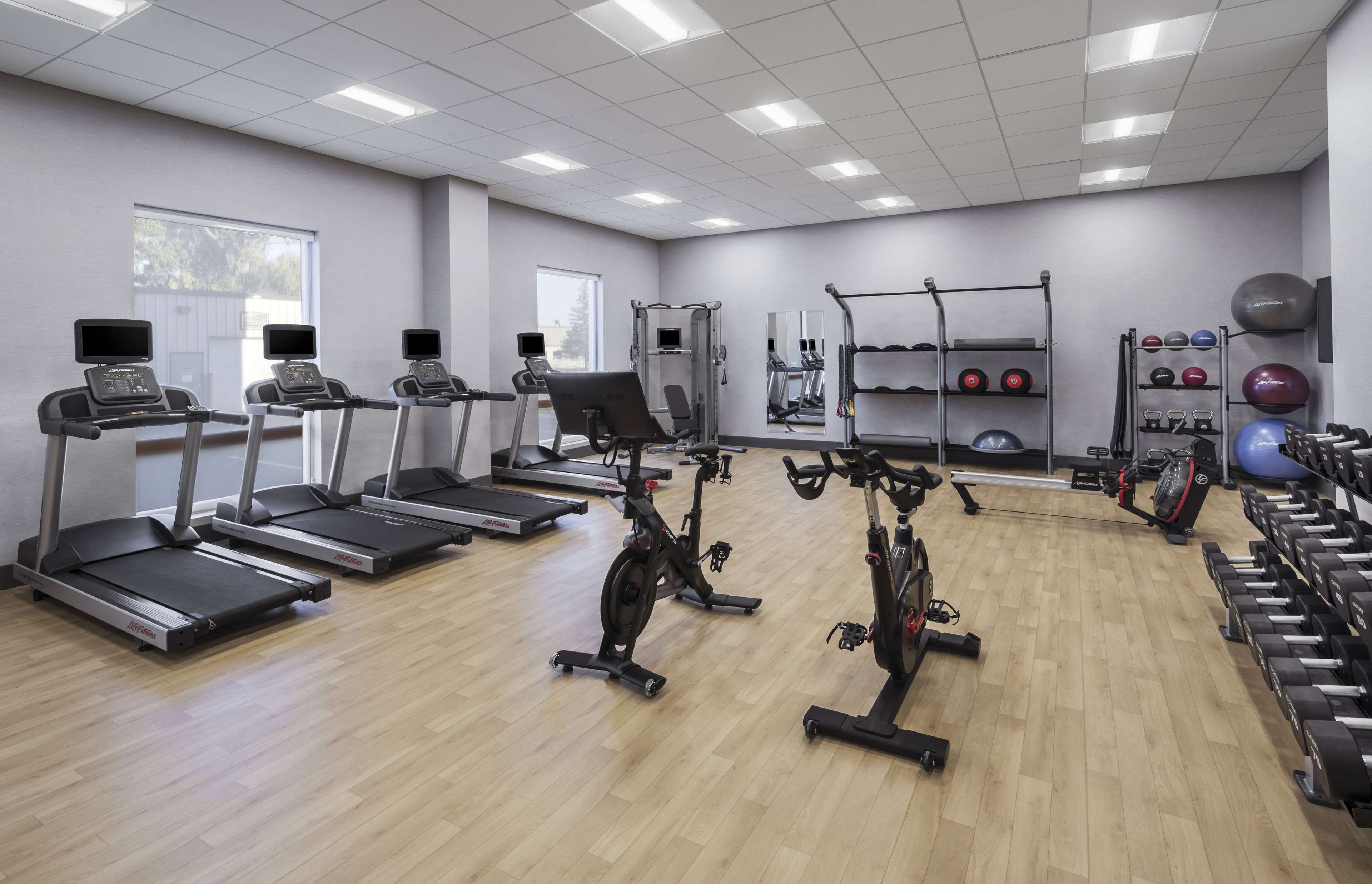 Health club  fitness center  gym