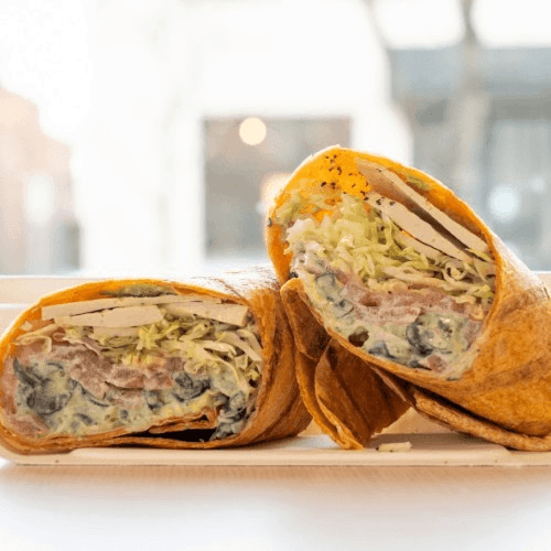 Roasted Tofu Wrap