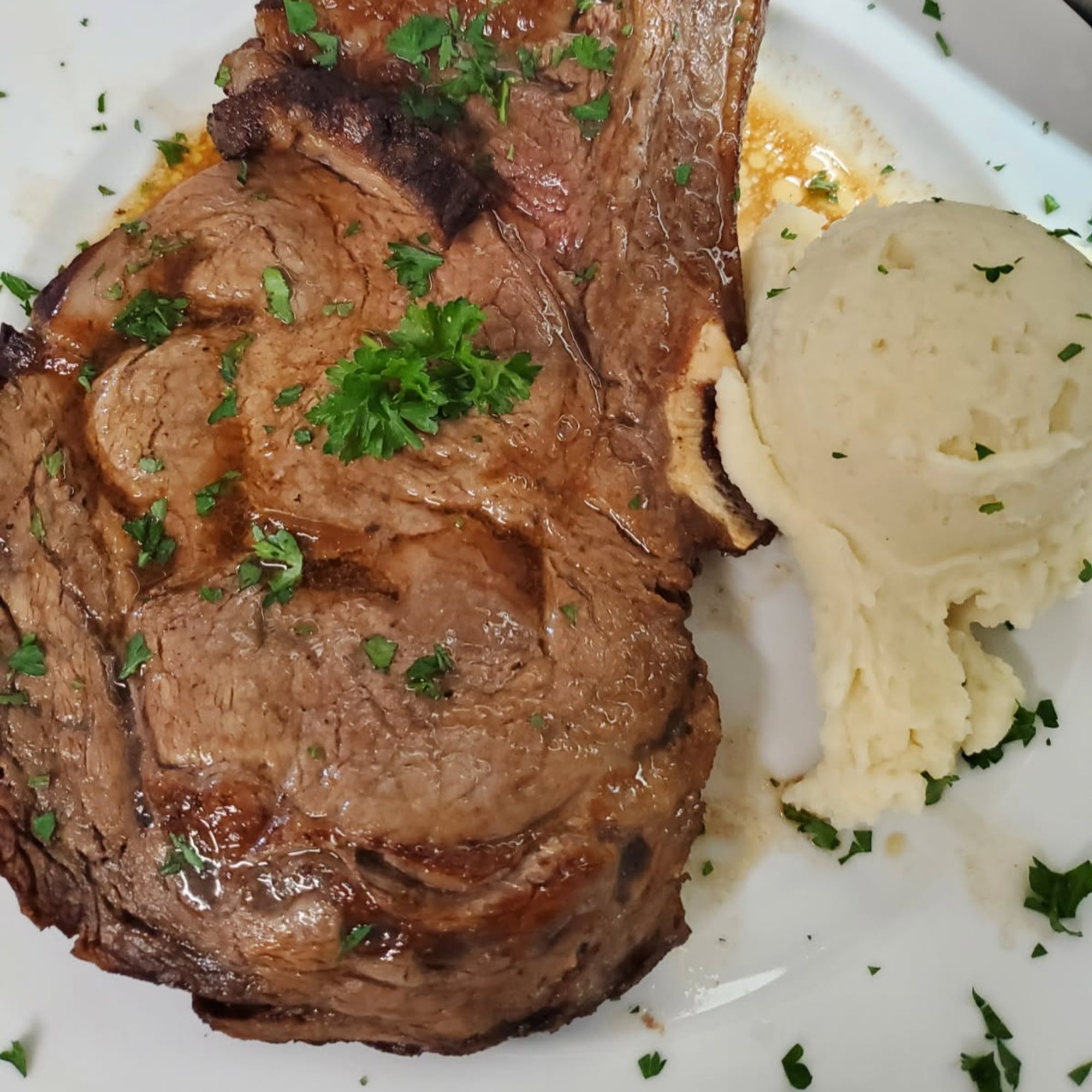 Roast Prime Rib of Beef and Au Jus