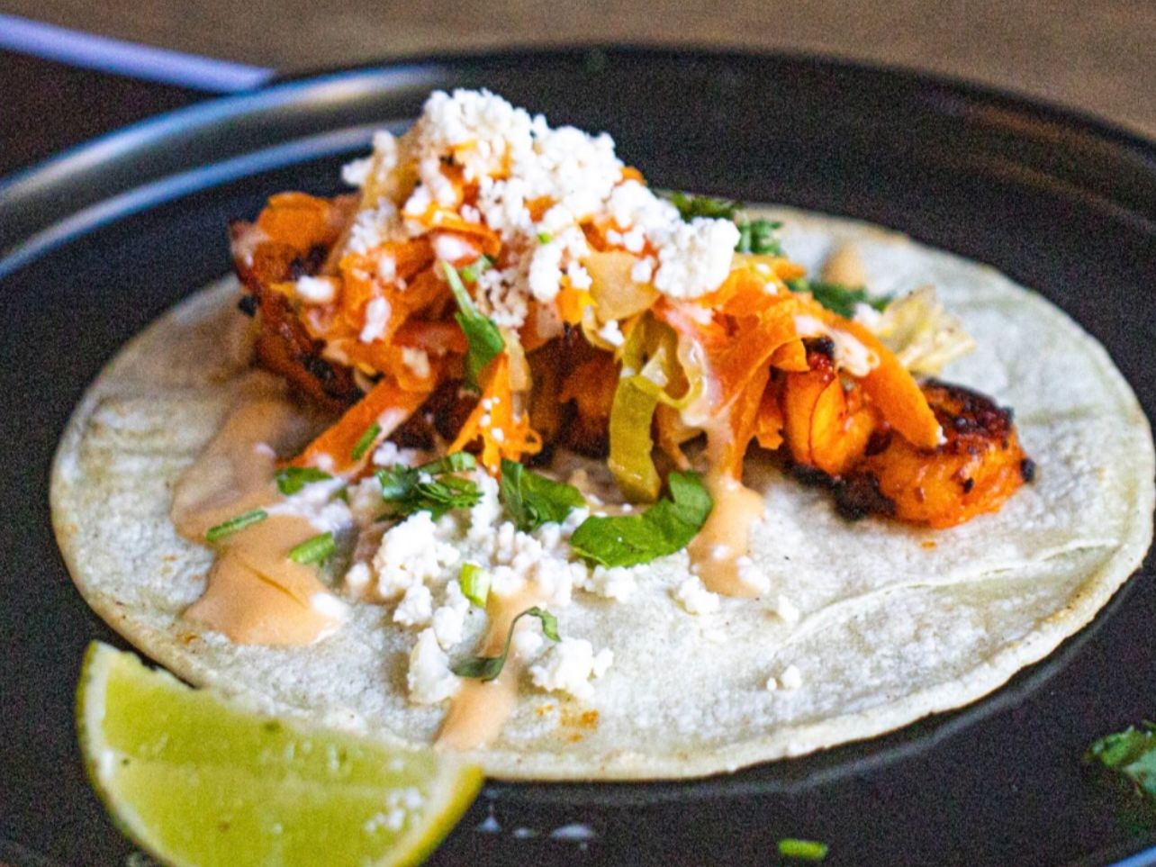 Shrimp Street Taco