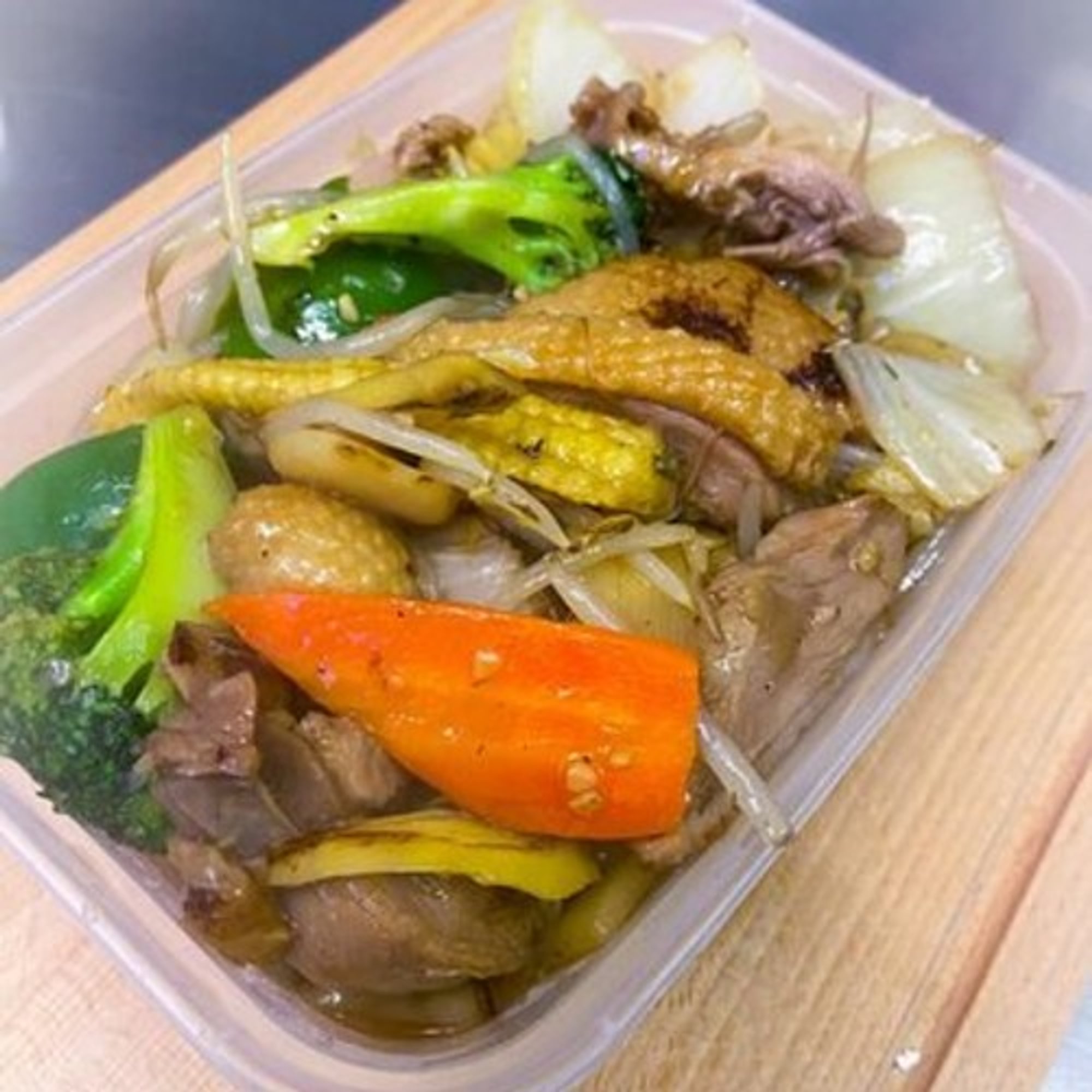 Braised Duck with Vegetables