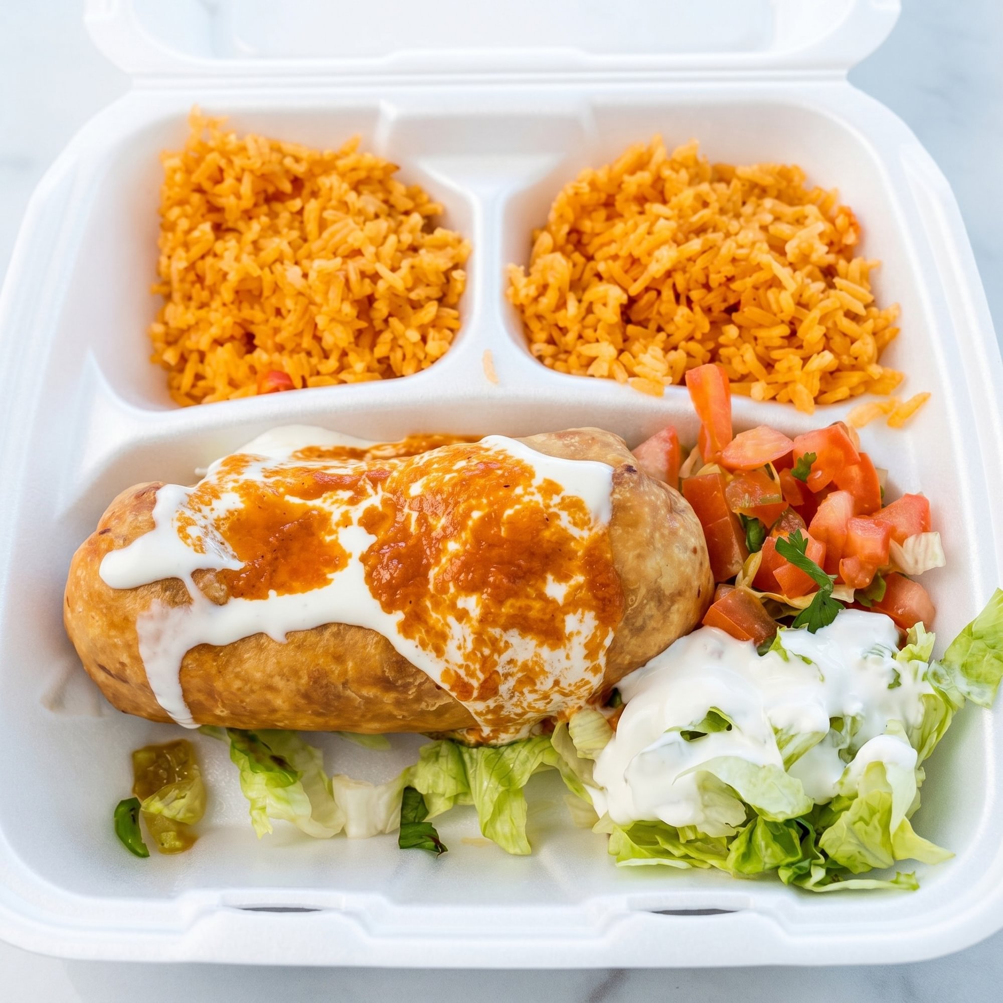 Lunch - Chimichanga