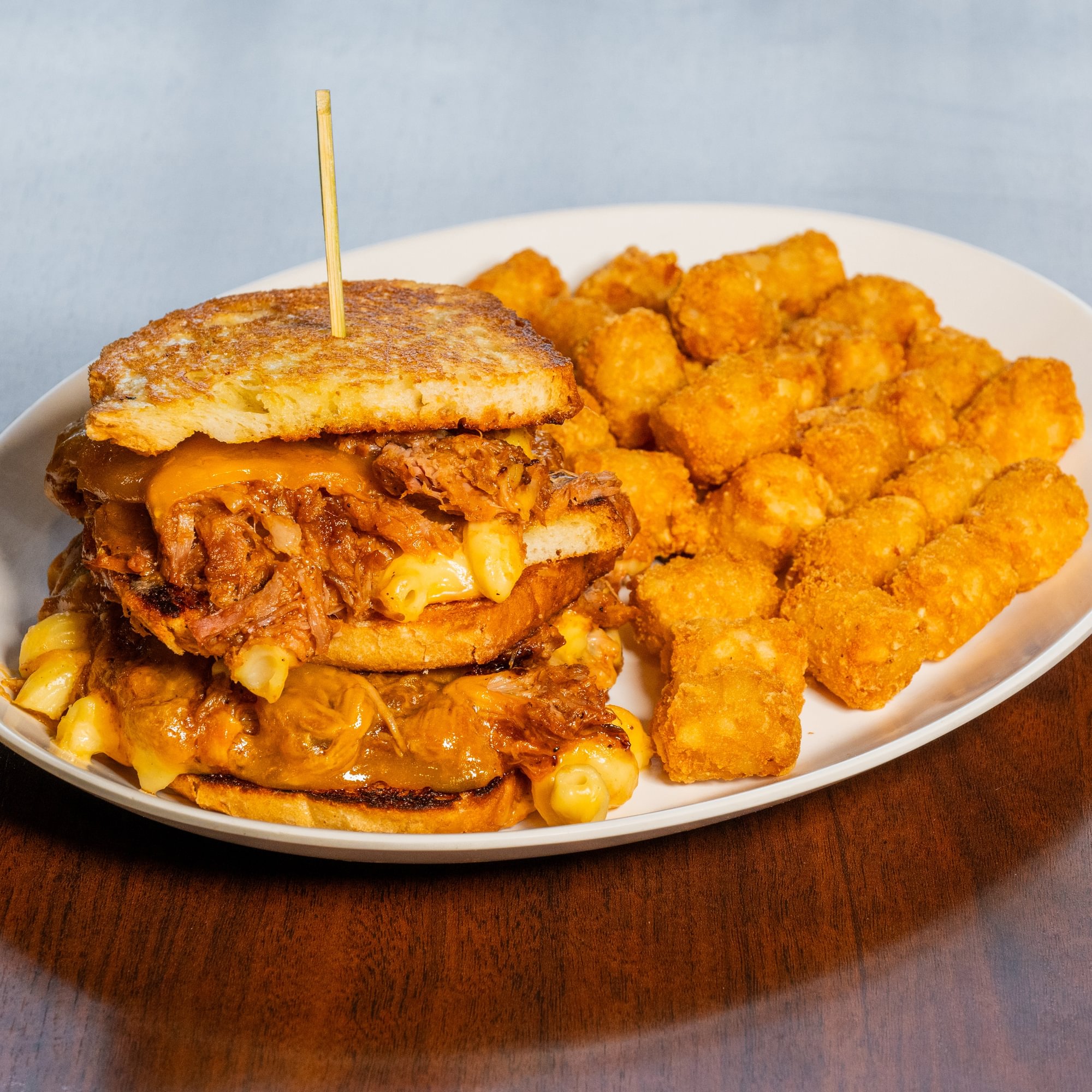Pork Mac Sandwich