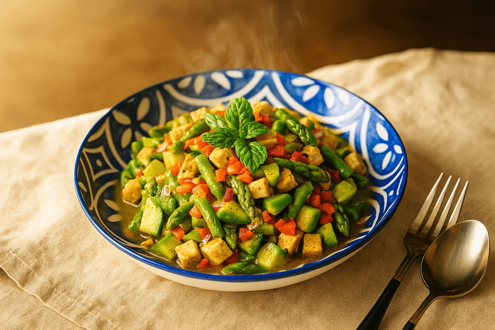 Gf - asparagus & avocado salad