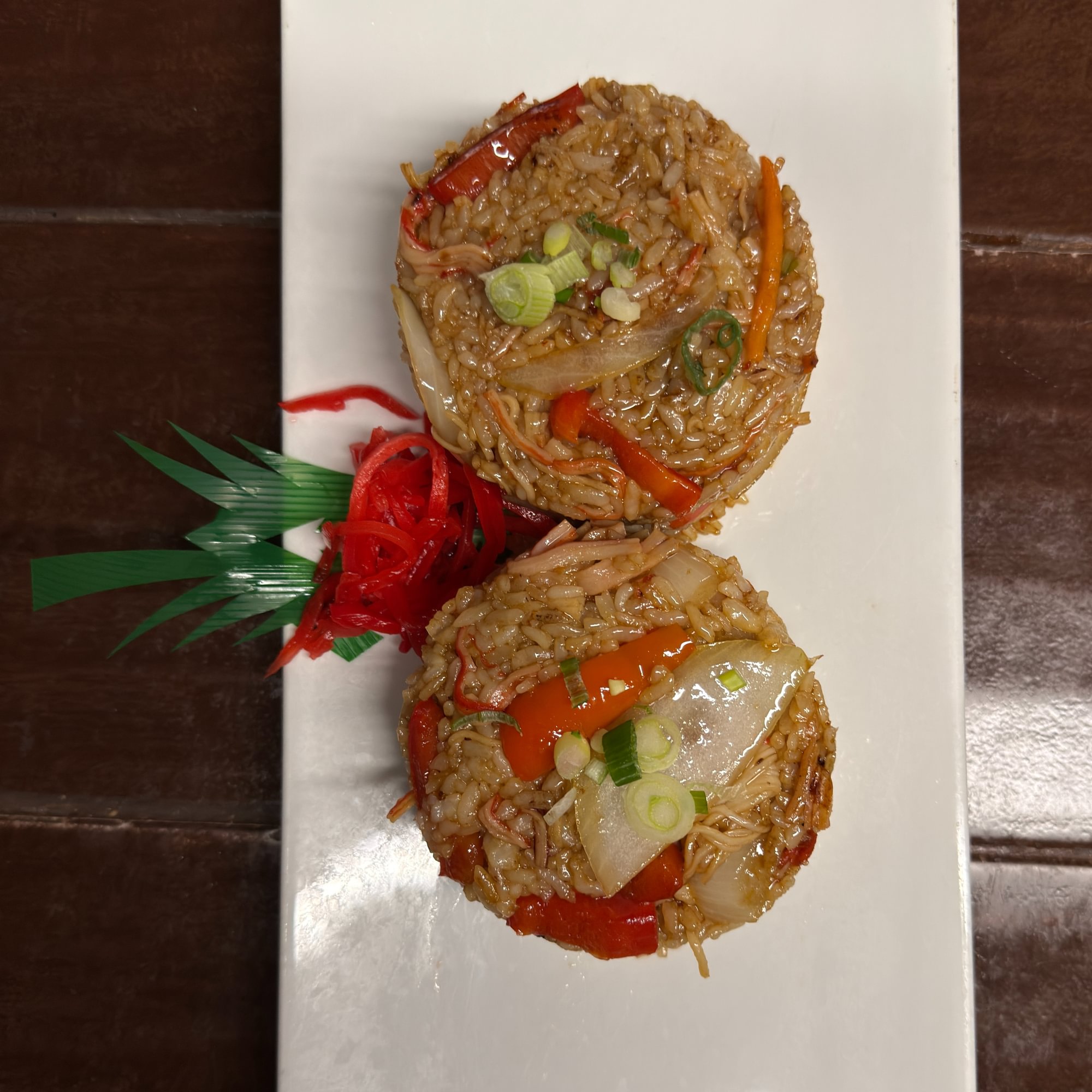 Crab + Peppers Rice