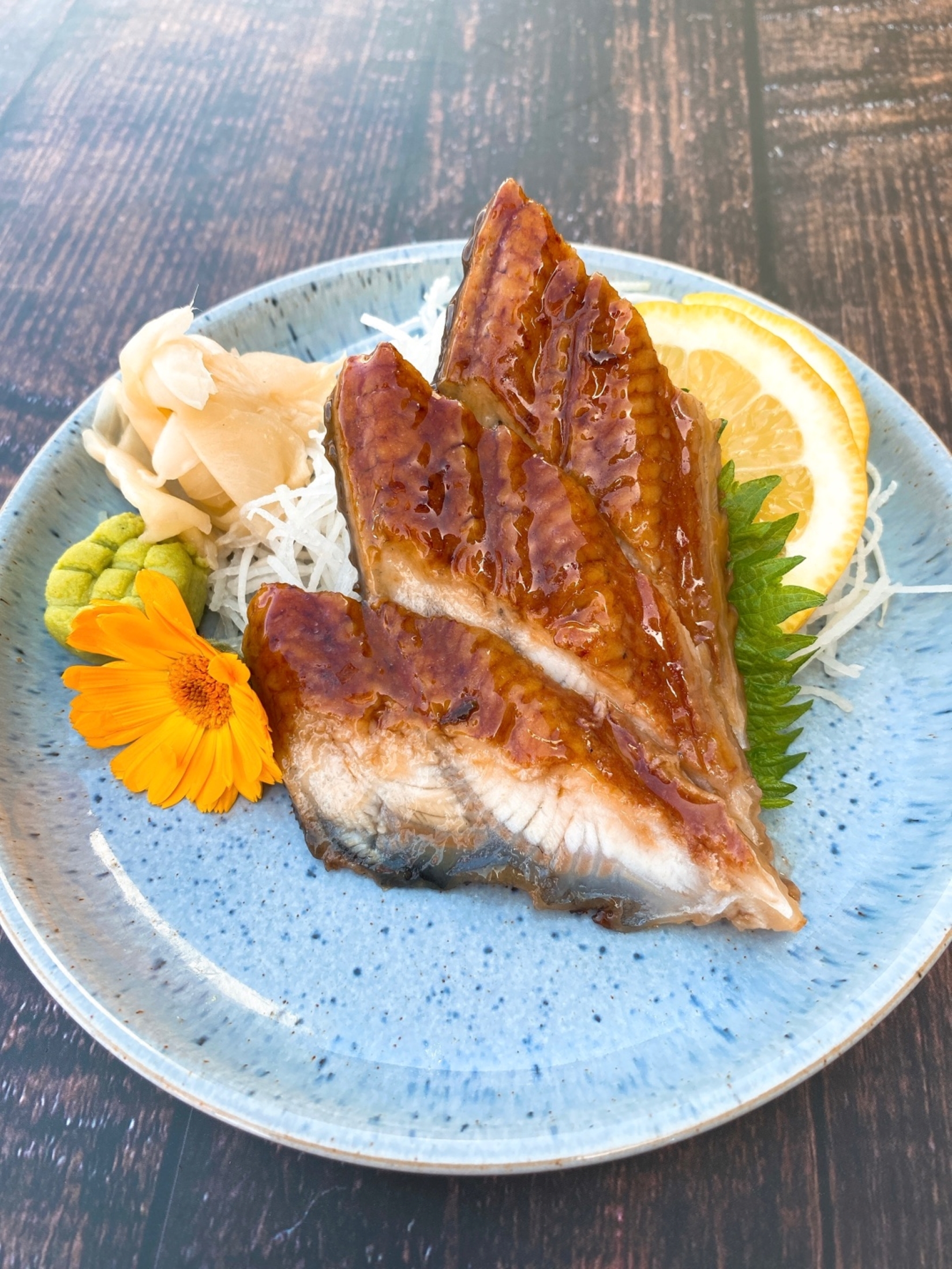 Freshwater Eel Sashimi
