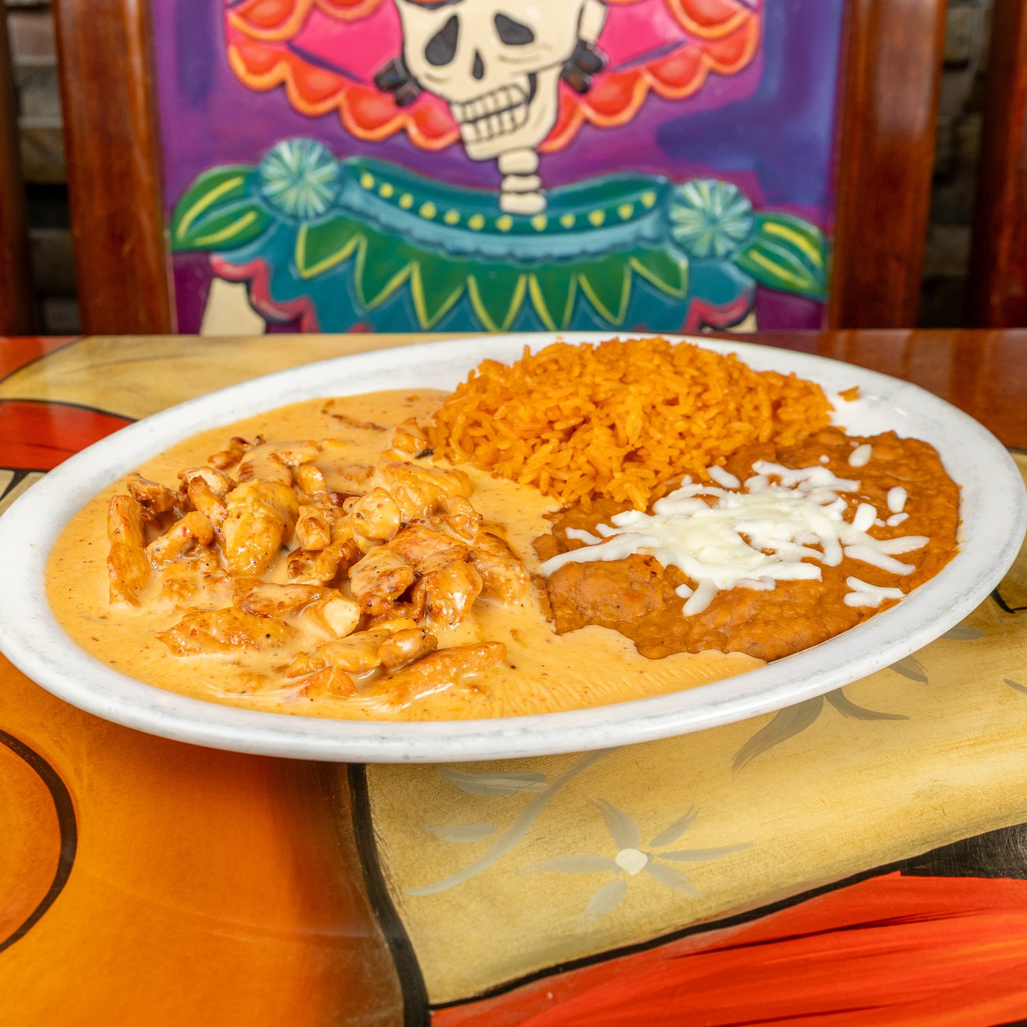 Pollo a la Crema