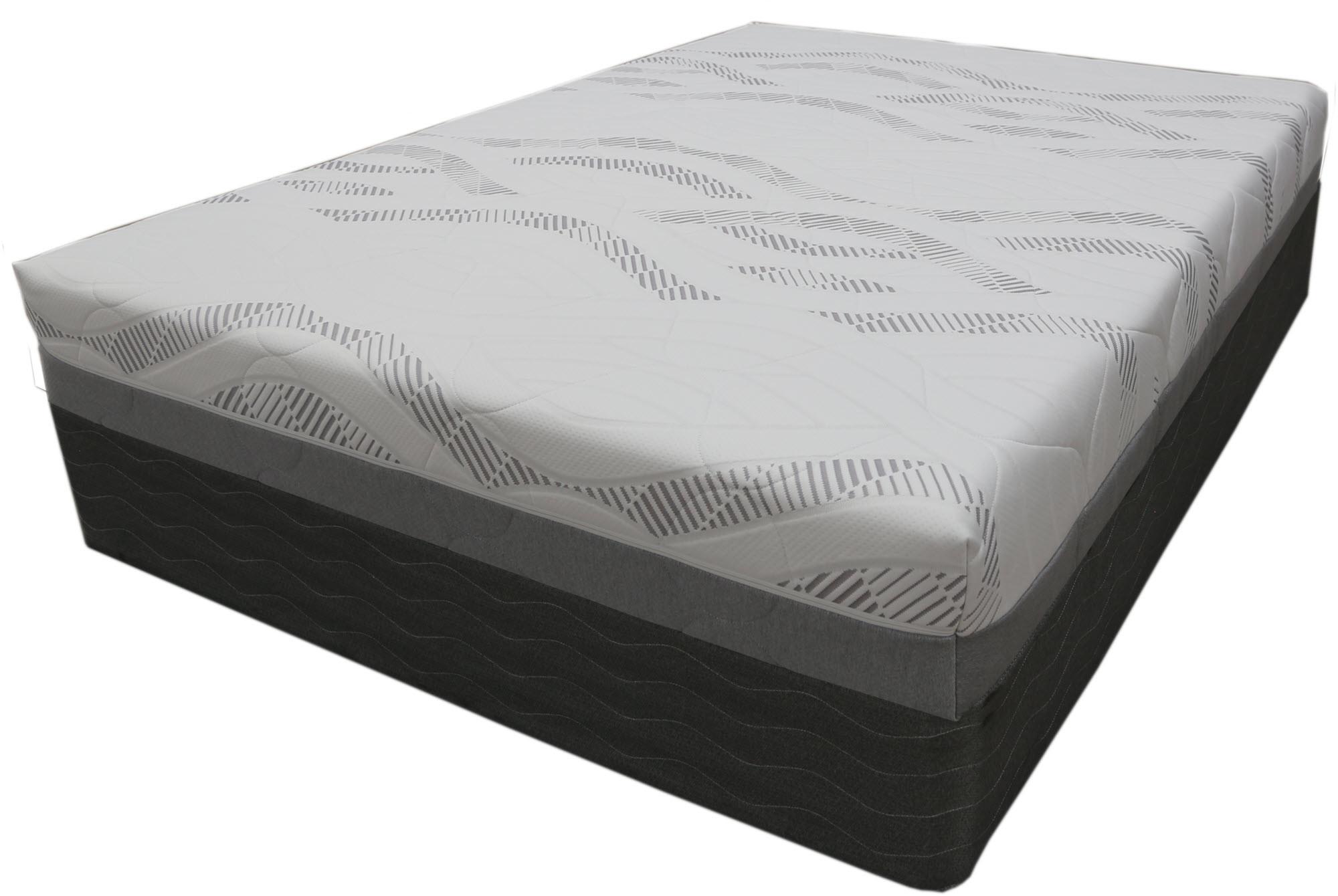 8" Queen Tight Top Firm Foam Mattress w/ Foundation