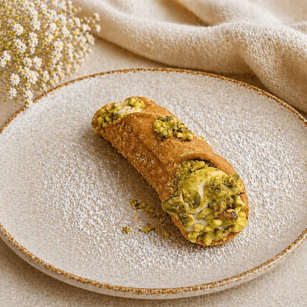Pistachio Cannoli