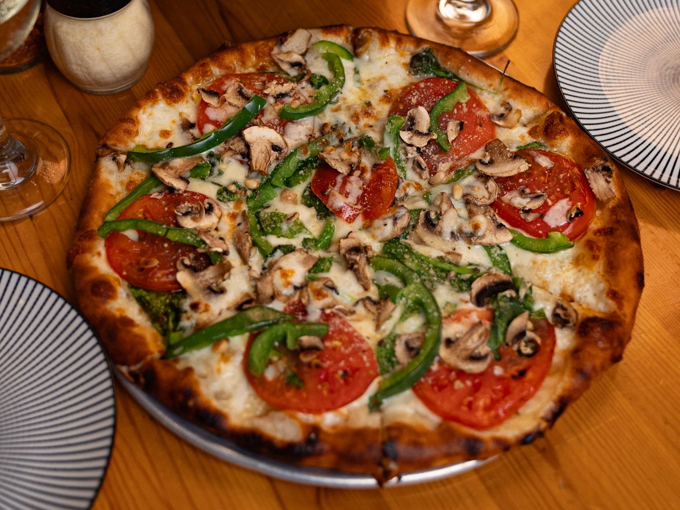 16" Vegetarian Wood Fire