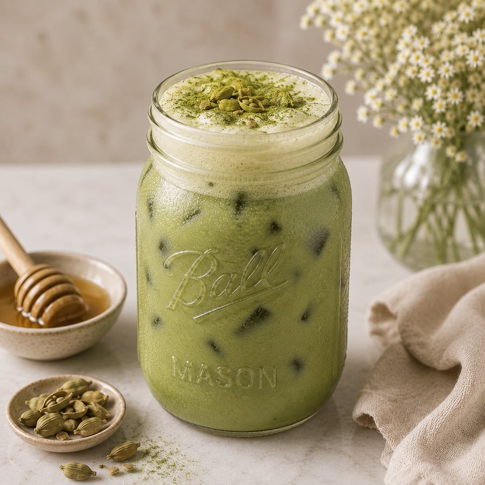 Honey Cardamom Matcha