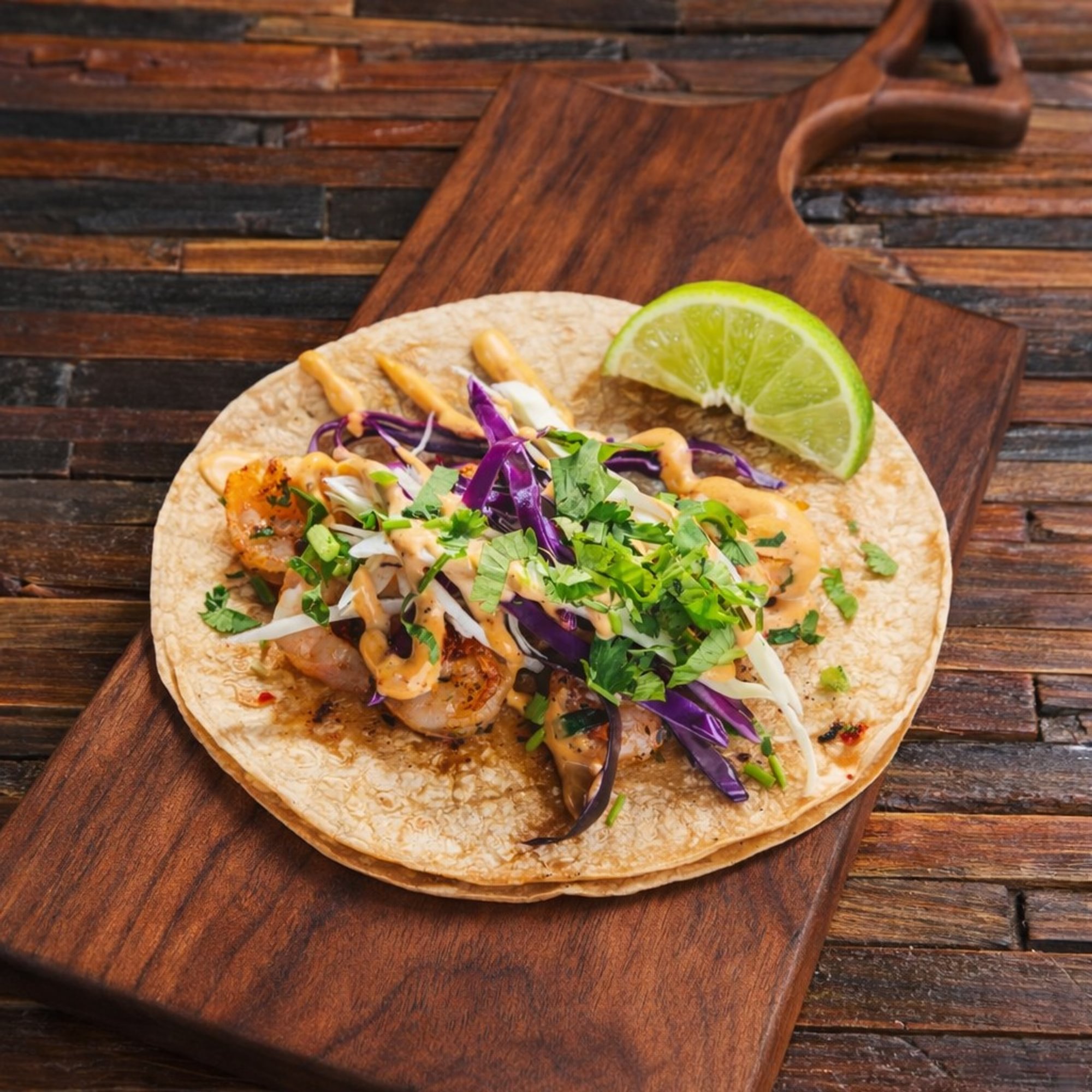Shrimp Taco Lunch