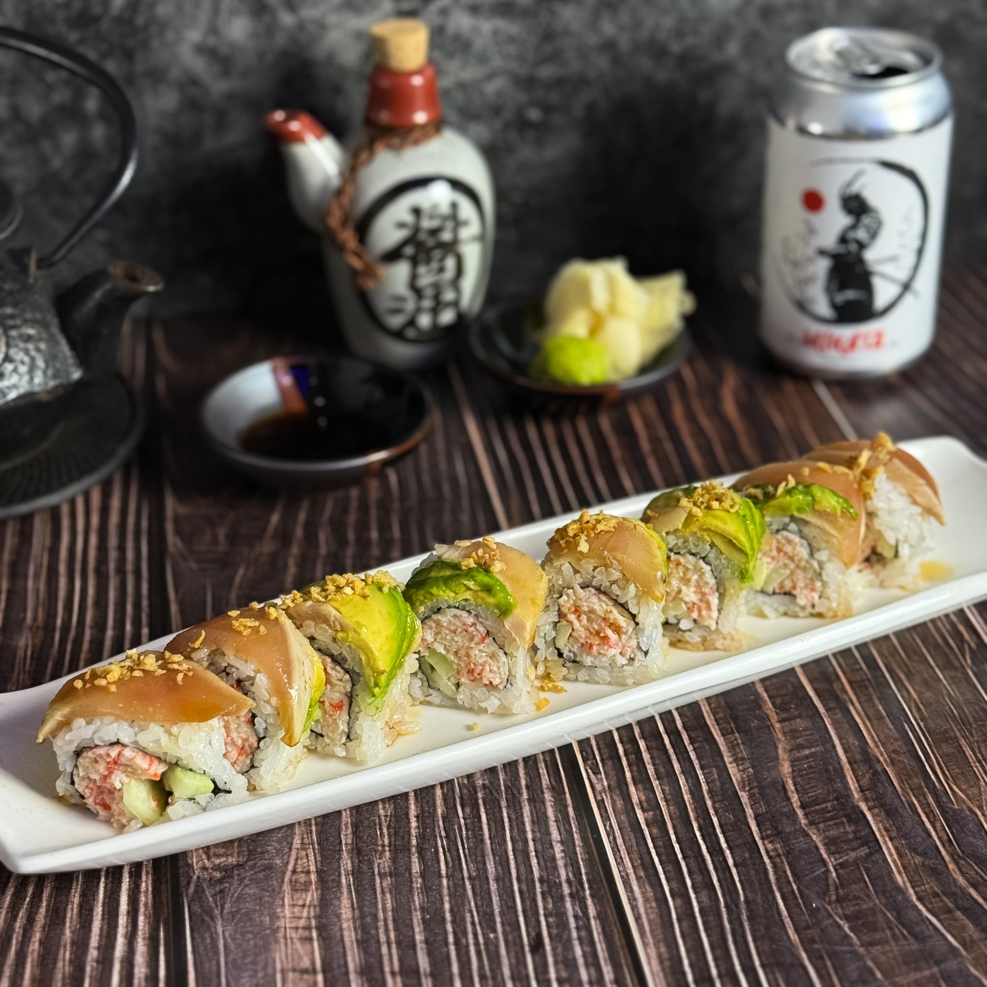 Garlicky Tuna Roll
