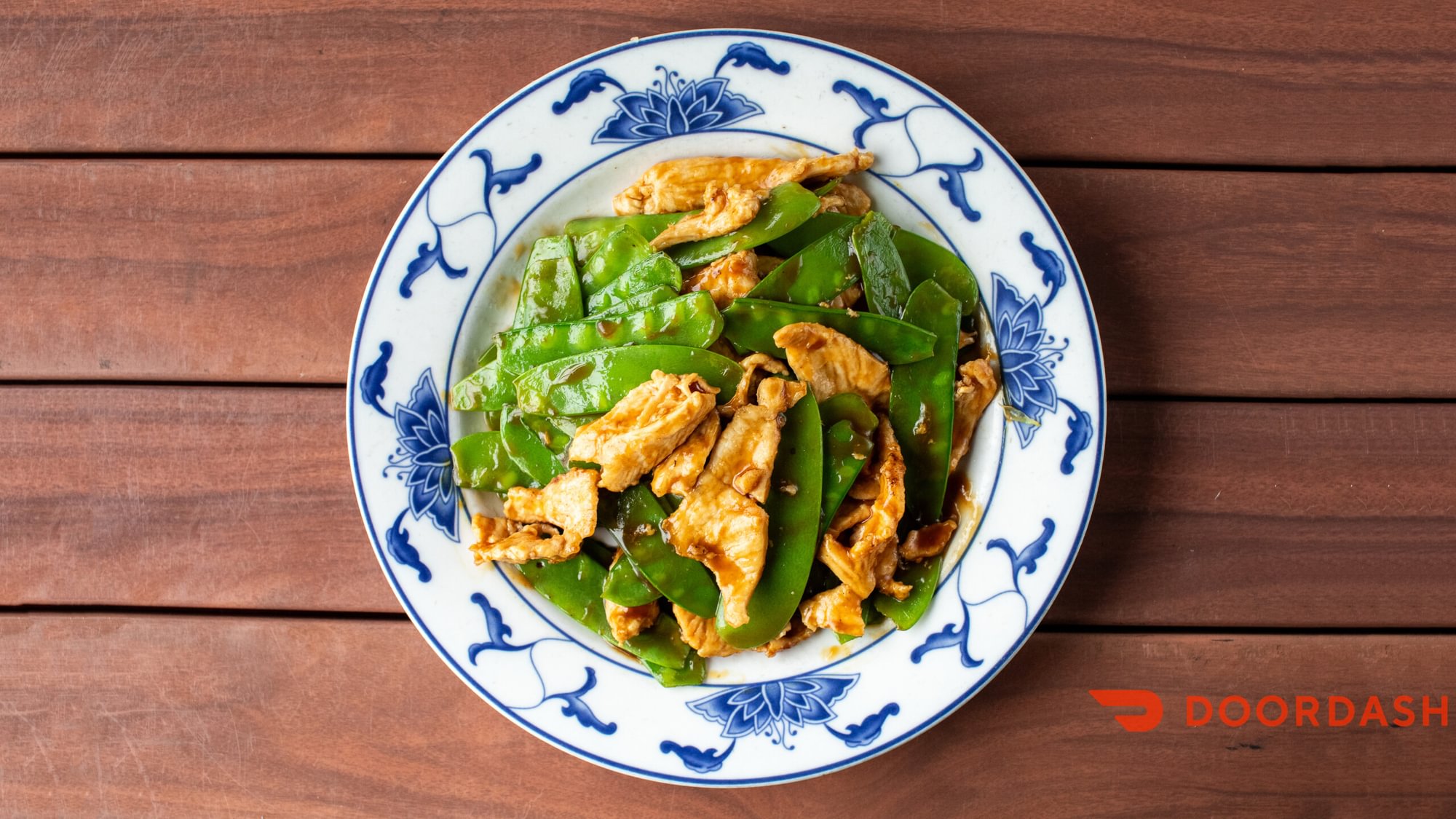 70. Chicken with snow peas
