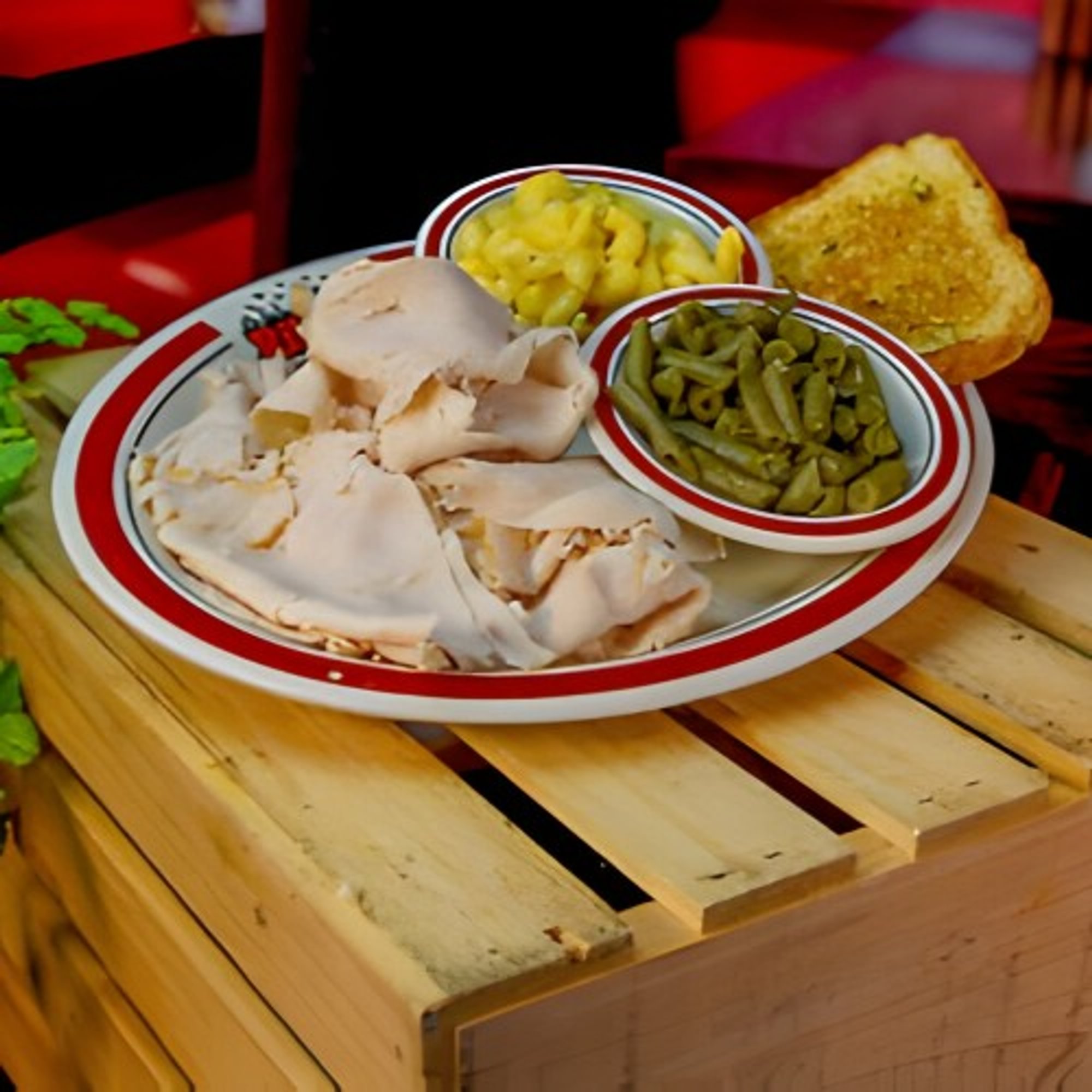 BBQ Turkey Breast Plate