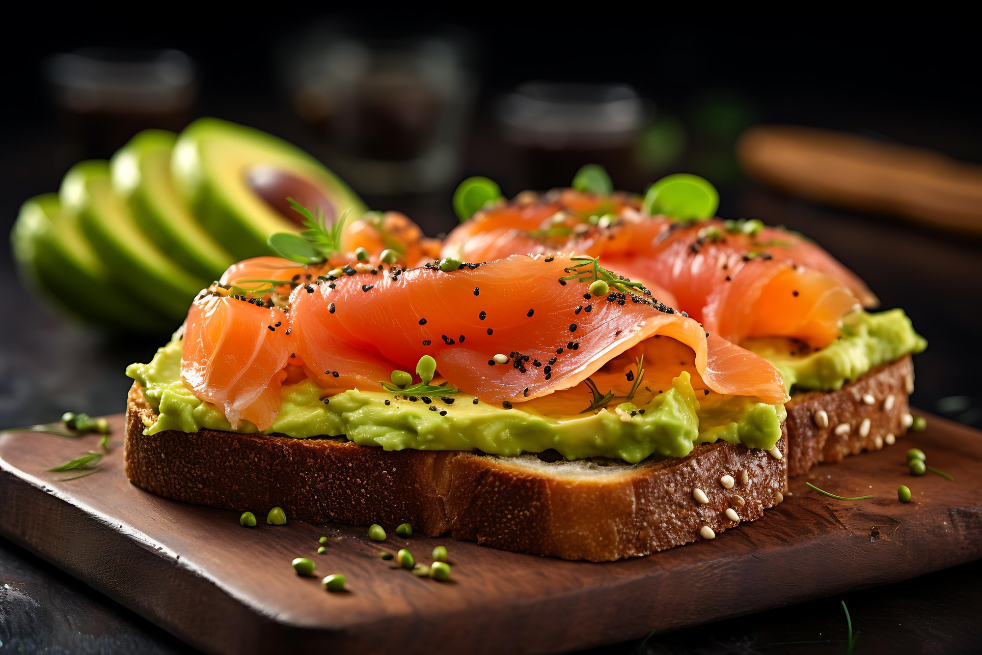 Bagel Avocado Toast