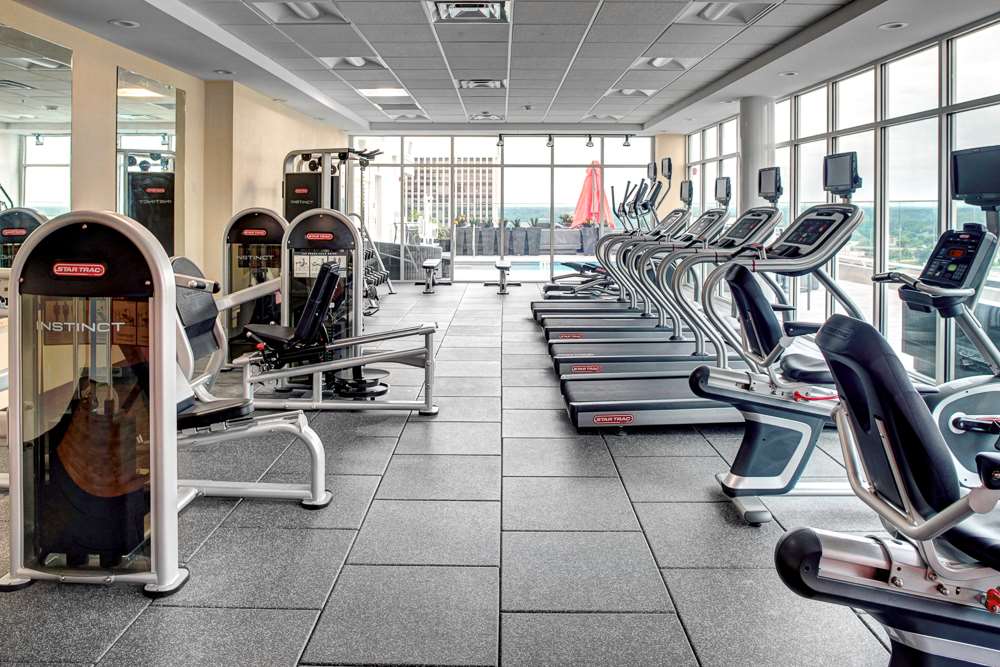 Health club  fitness center  gym